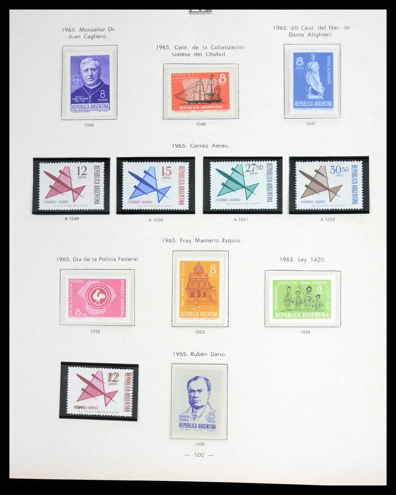 41040 0099 - Stamp collection 41040 Argentina 1856-1998.