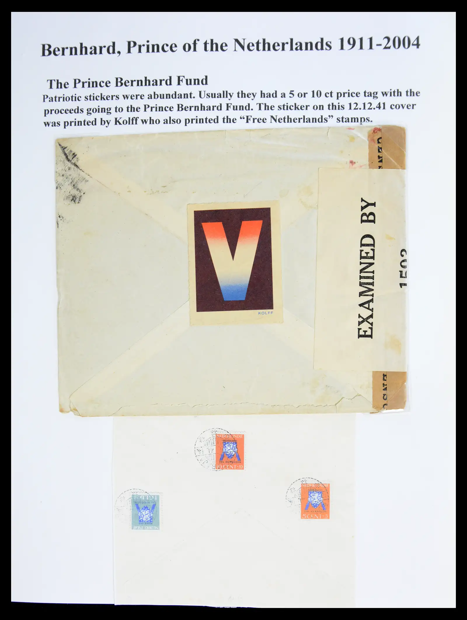 41045 0028 - Stamp collection 41045 Prins Bernhardt specialised collection 1911-2004.