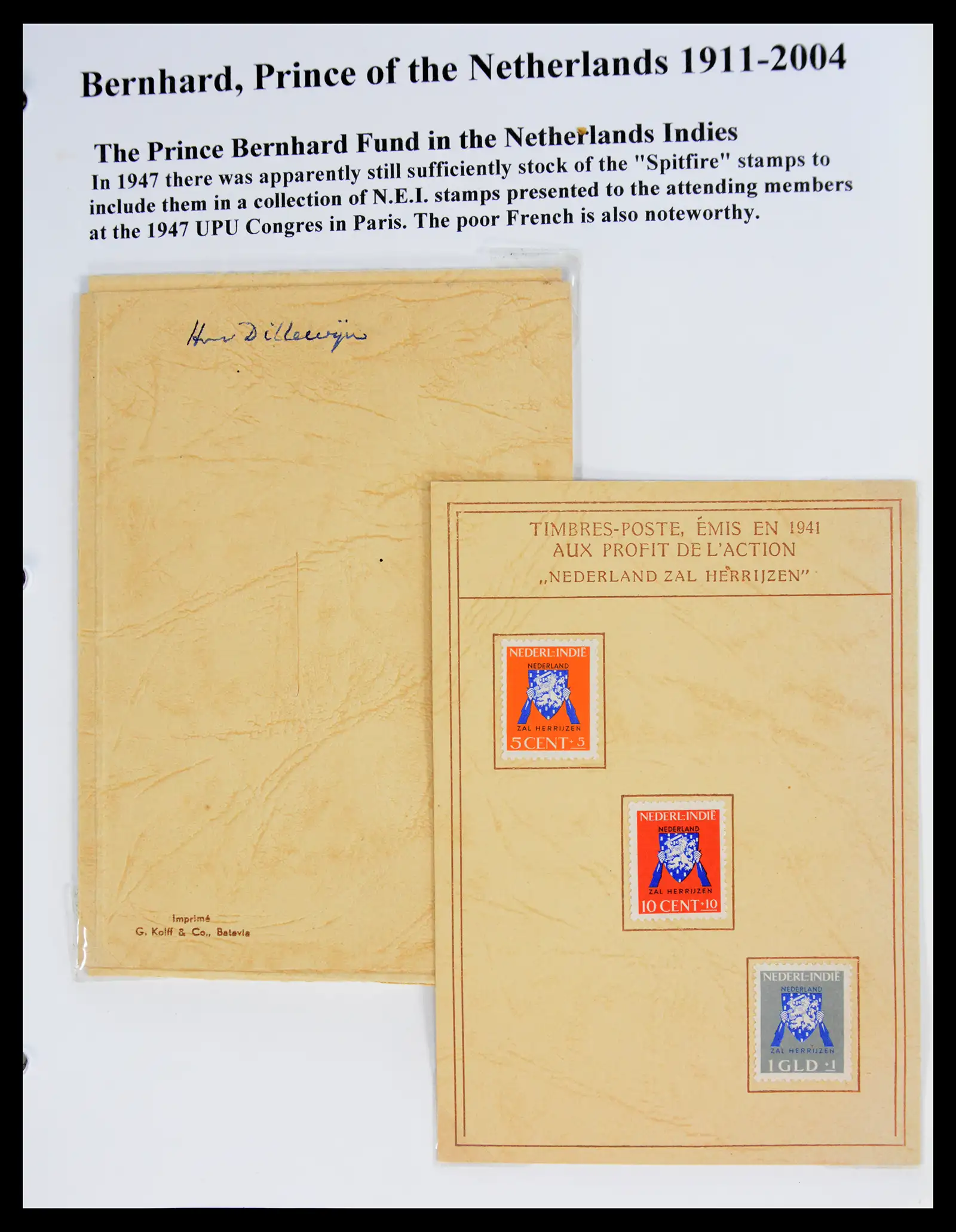 41045 0039 - Stamp collection 41045 Prins Bernhardt specialised collection 1911-2004.