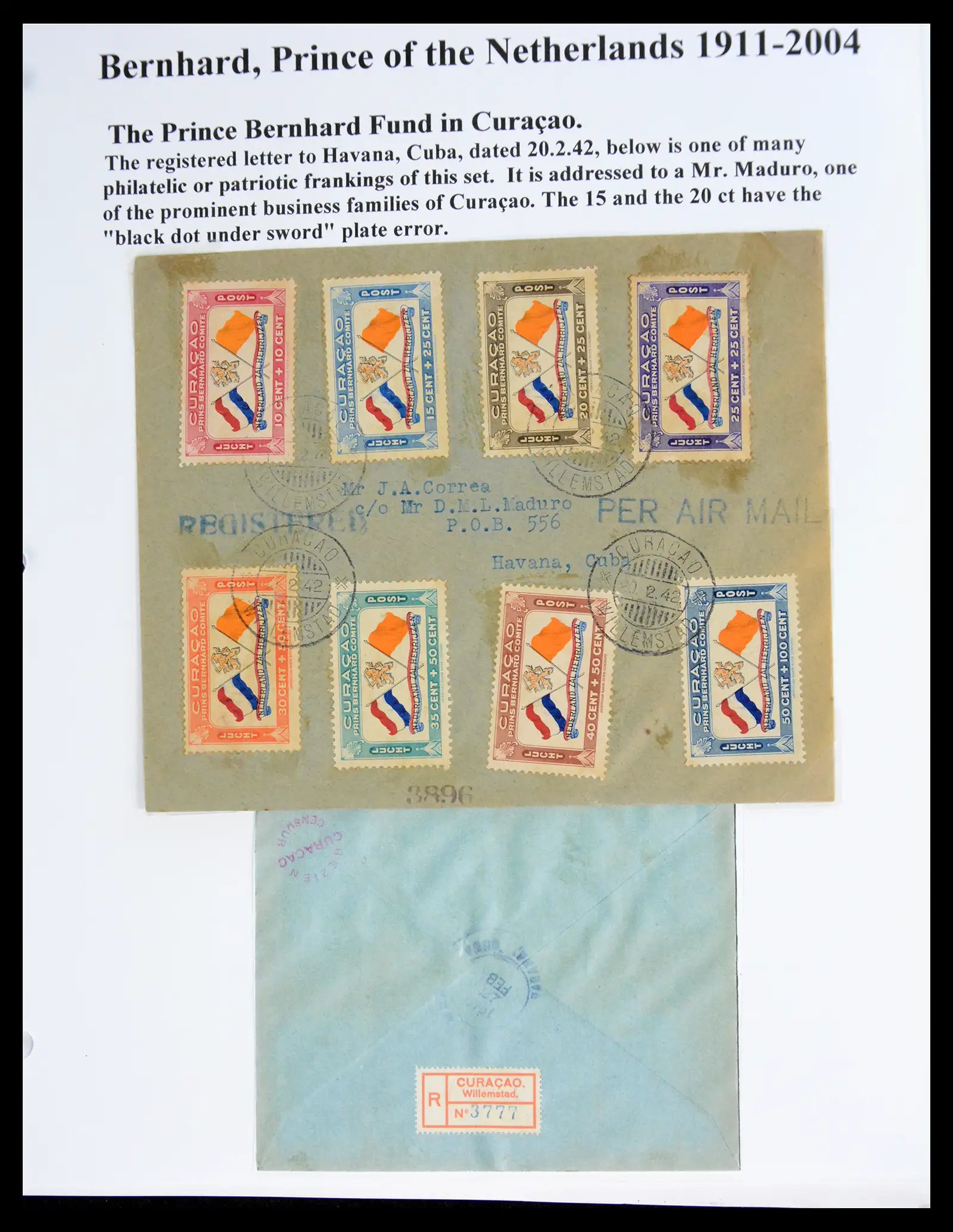 41045 0043 - Stamp collection 41045 Prins Bernhardt specialised collection 1911-2004.