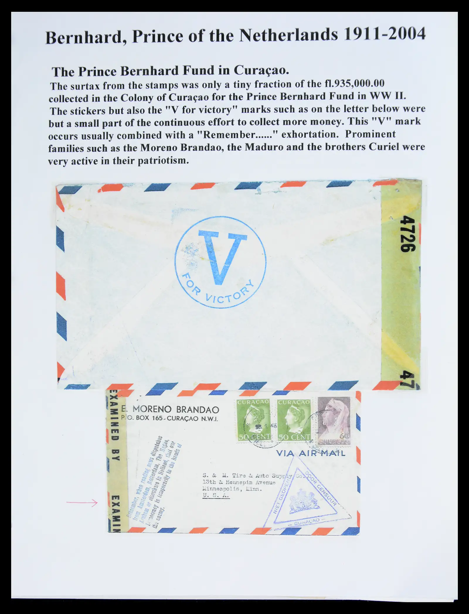 41045 0050 - Stamp collection 41045 Prins Bernhardt specialised collection 1911-2004.