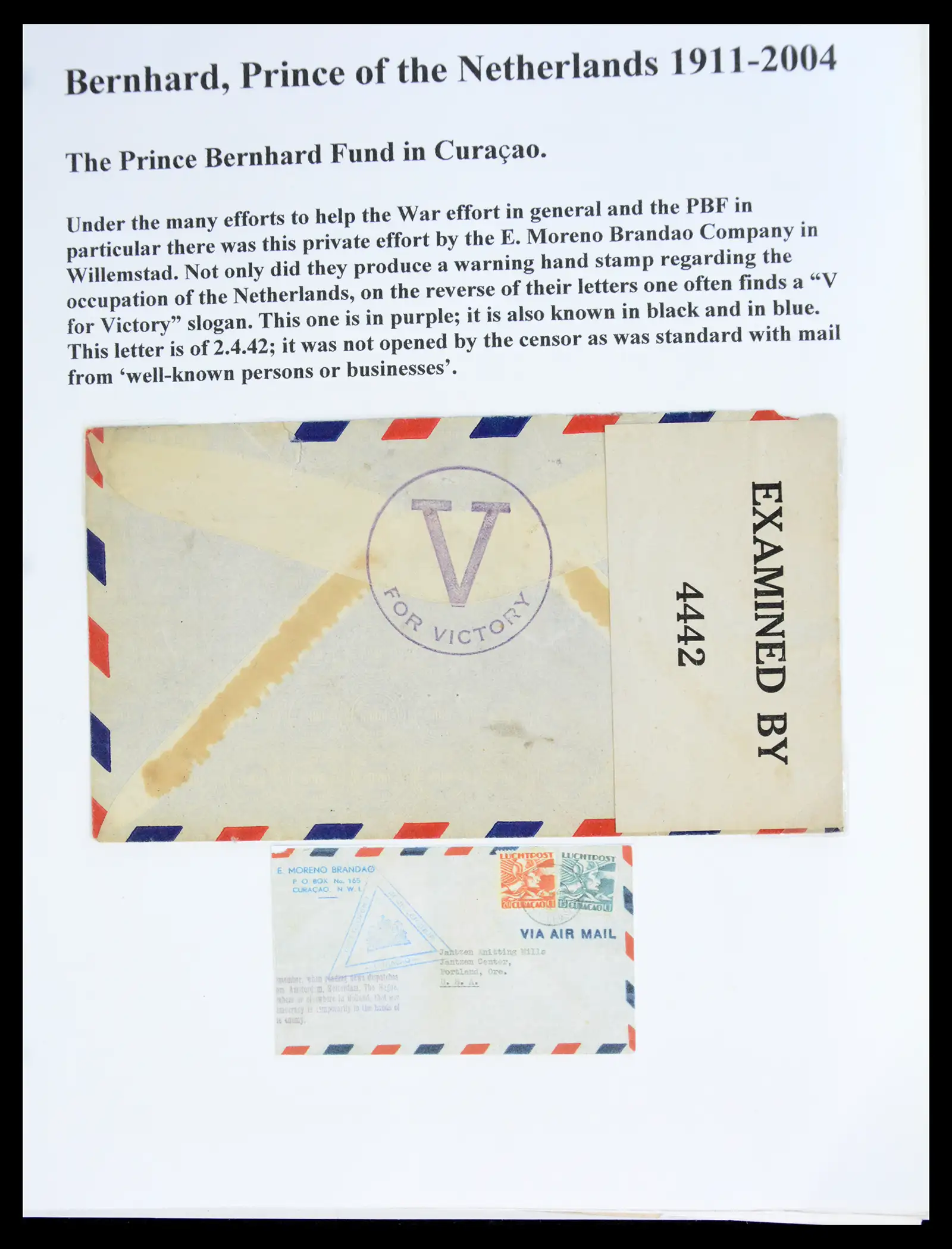 41045 0051 - Stamp collection 41045 Prins Bernhardt specialised collection 1911-2004.