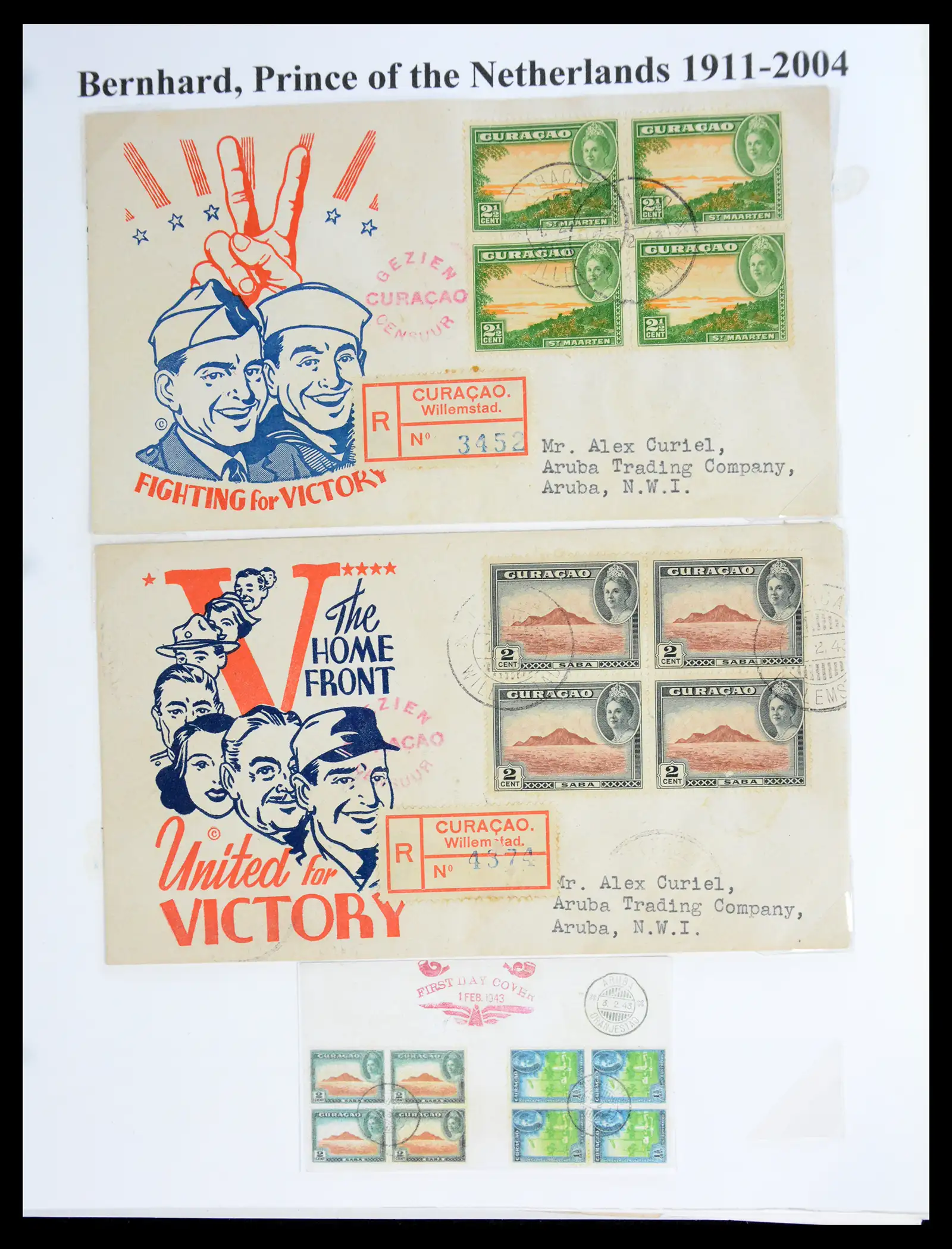 41045 0053 - Stamp collection 41045 Prins Bernhardt specialised collection 1911-2004.