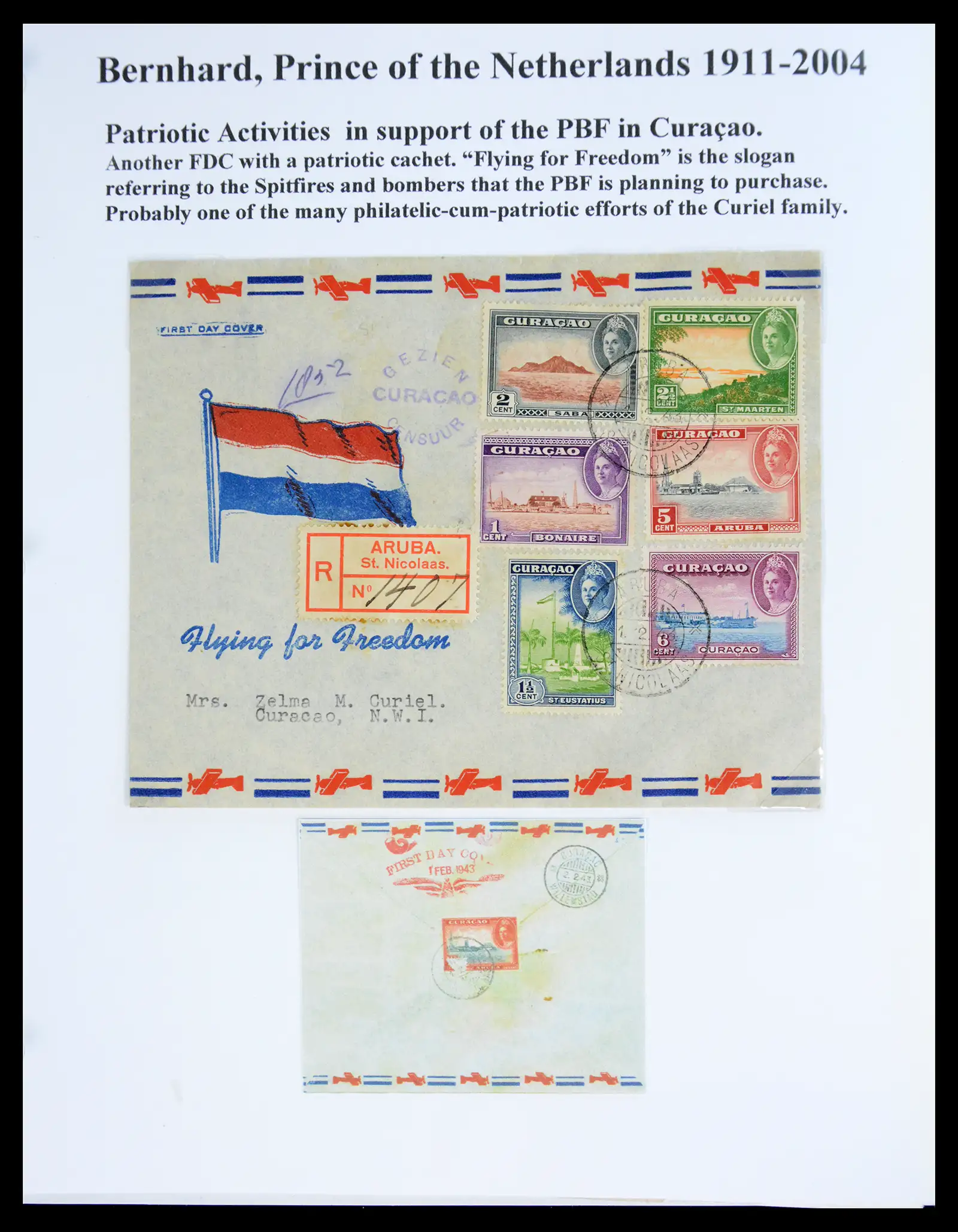 41045 0059 - Stamp collection 41045 Prins Bernhardt specialised collection 1911-2004.