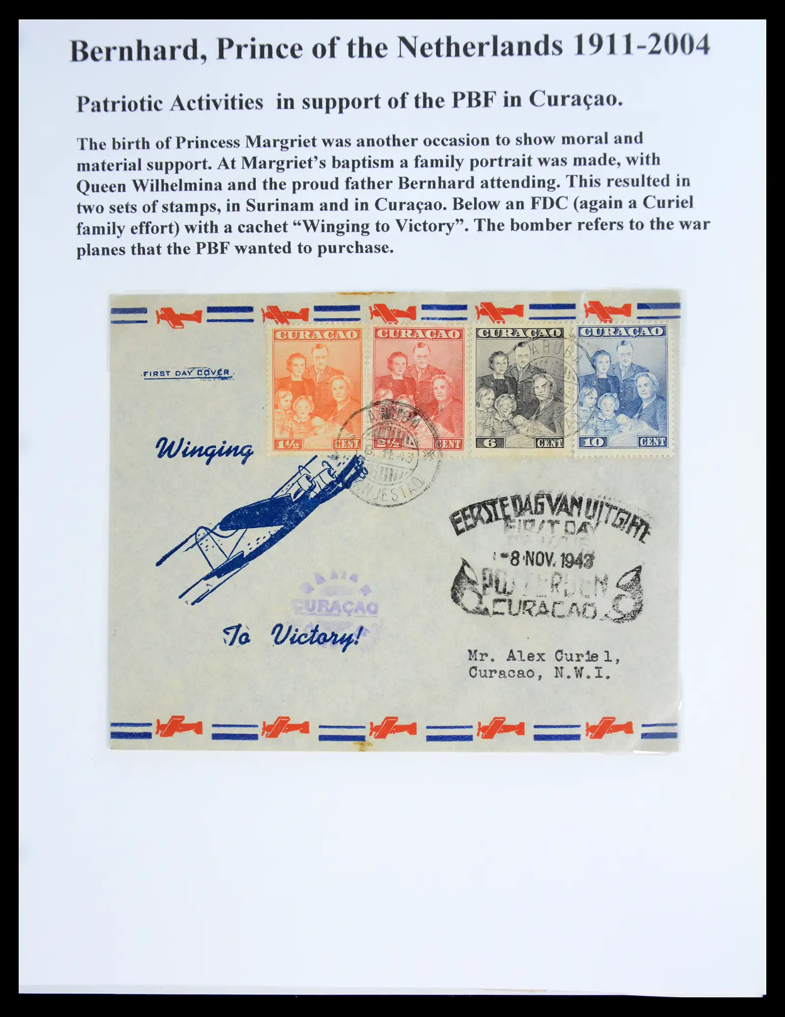 41045 0060 - Stamp collection 41045 Prins Bernhardt specialised collection 1911-2004.