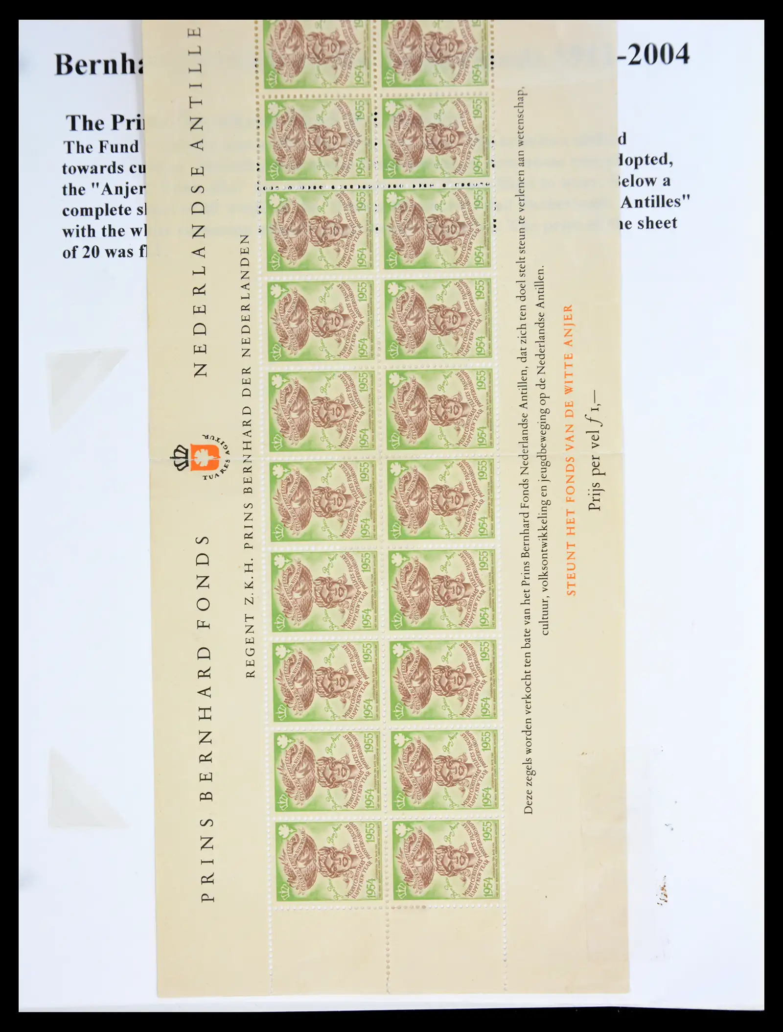 41045 0066 - Stamp collection 41045 Prins Bernhardt specialised collection 1911-2004.