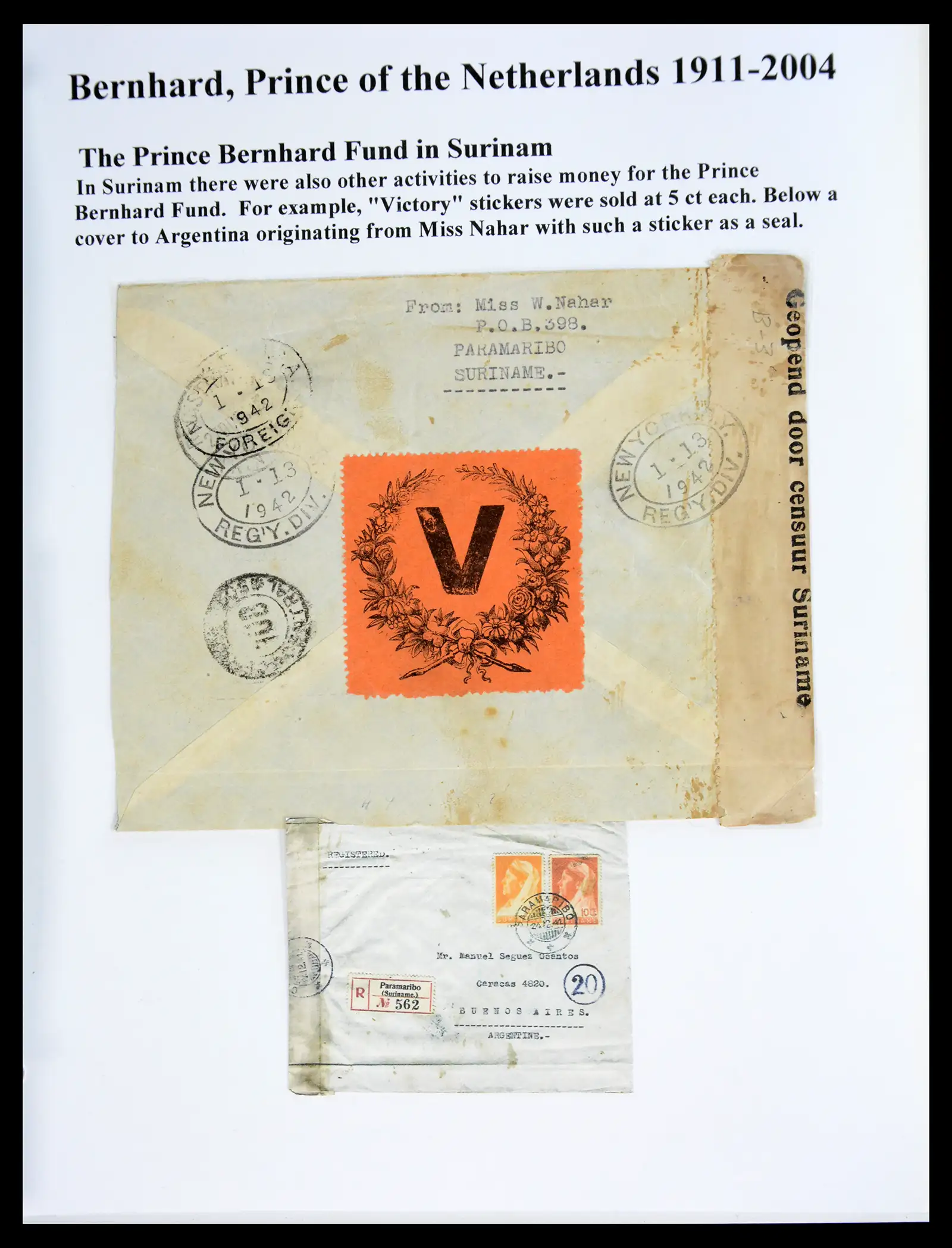 41045 0072 - Stamp collection 41045 Prins Bernhardt specialised collection 1911-2004.