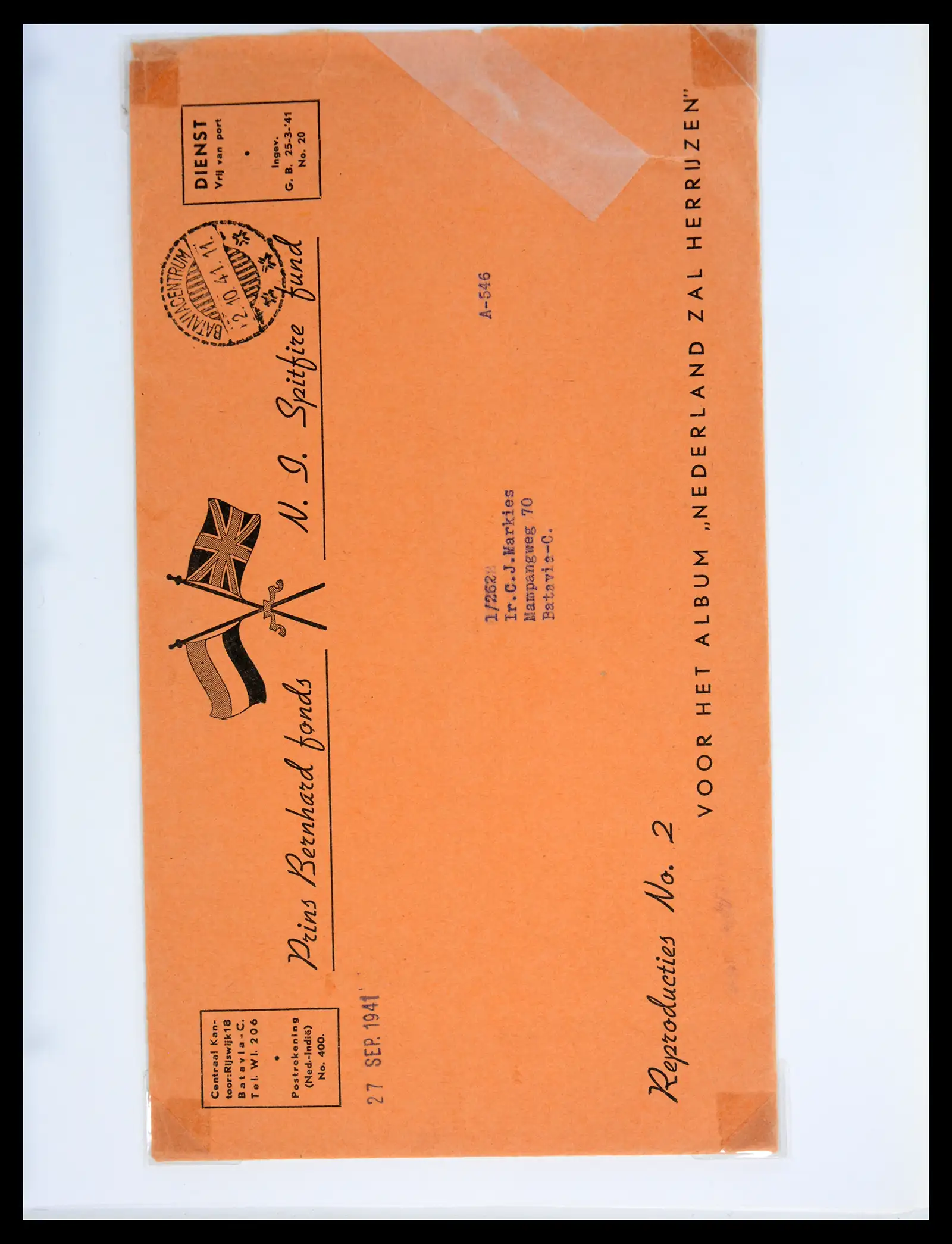 41045 0075 - Stamp collection 41045 Prins Bernhardt specialised collection 1911-2004.