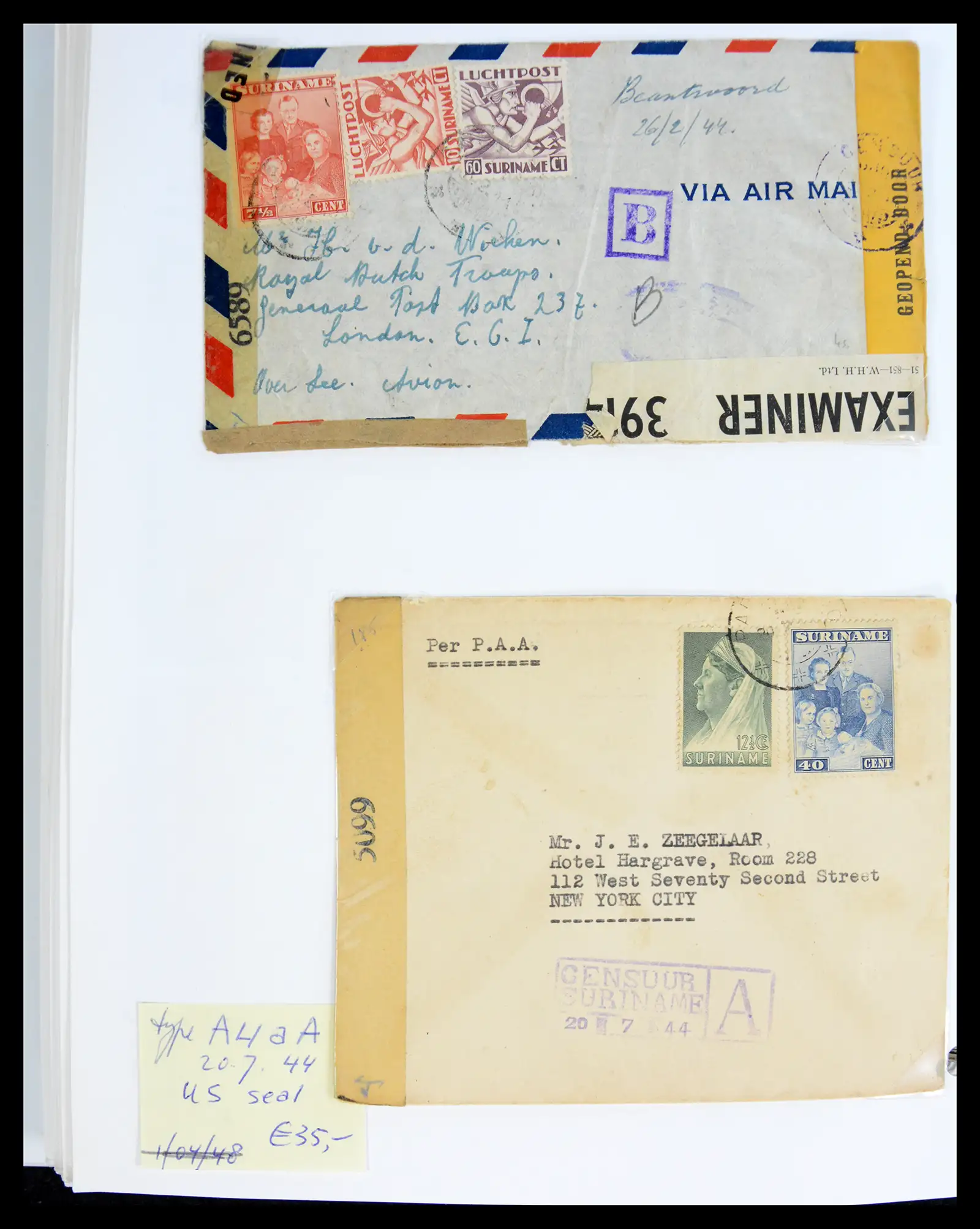 41045 0081 - Stamp collection 41045 Prins Bernhardt specialised collection 1911-2004.
