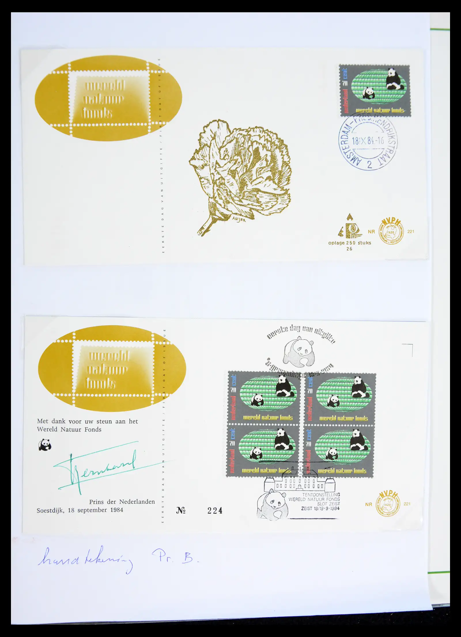 41045 0088 - Stamp collection 41045 Prins Bernhardt specialised collection 1911-2004.