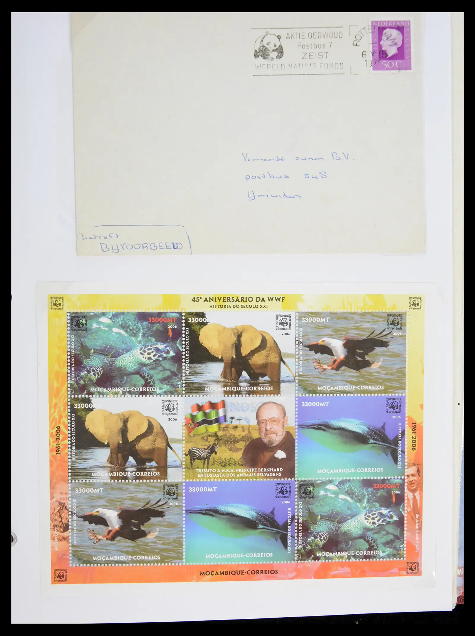 41045 0097 - Stamp collection 41045 Prins Bernhardt specialised collection 1911-2004.