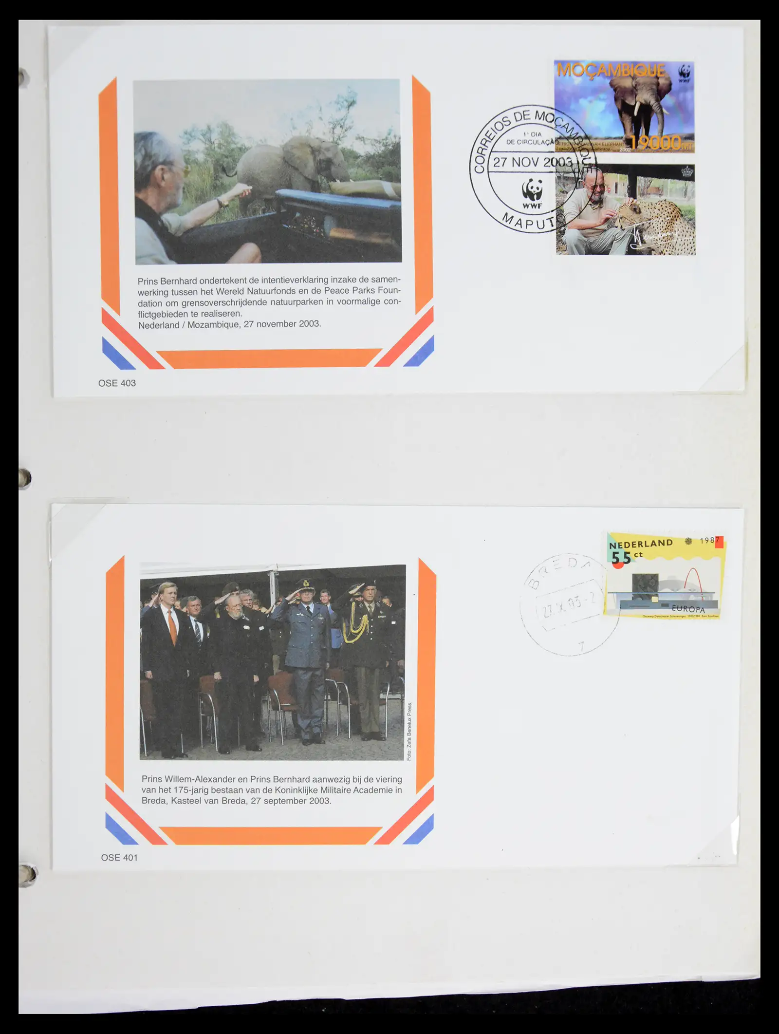 41045 0098 - Stamp collection 41045 Prins Bernhardt specialised collection 1911-2004.