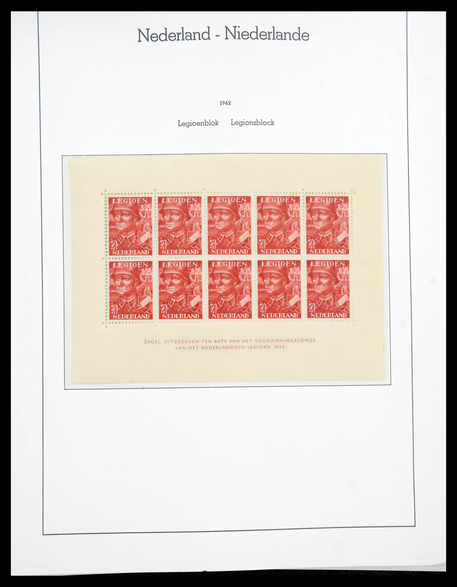 41050 0034 - Postzegelverzameling 41050 Nederland COMPLEET 1852-1959.