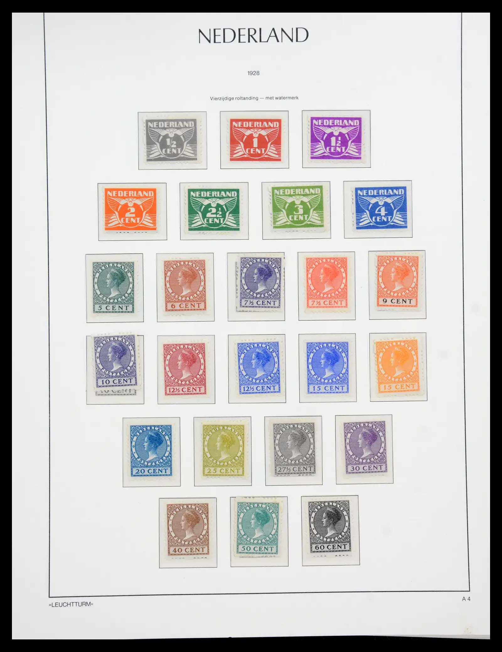41050 0068 - Postzegelverzameling 41050 Nederland COMPLEET 1852-1959.