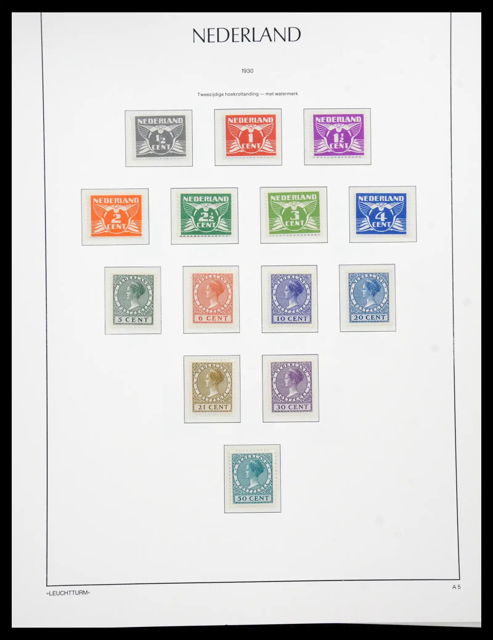 41050 0069 - Postzegelverzameling 41050 Nederland COMPLEET 1852-1959.