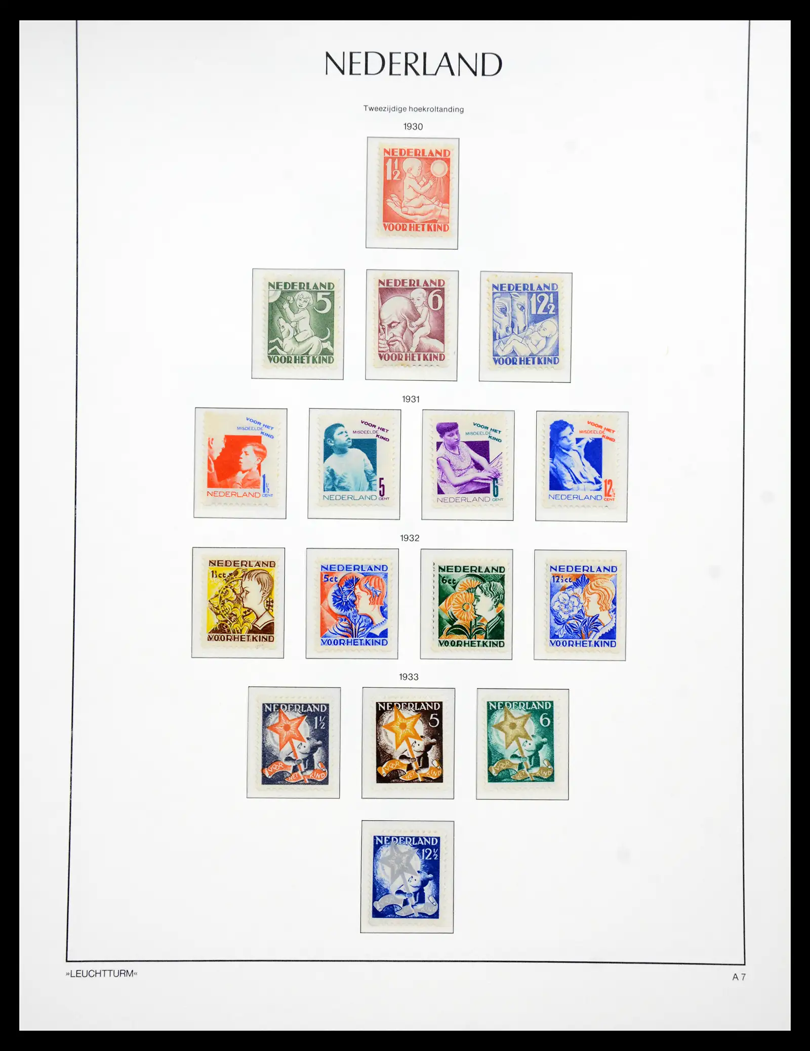 41050 0071 - Postzegelverzameling 41050 Nederland COMPLEET 1852-1959.