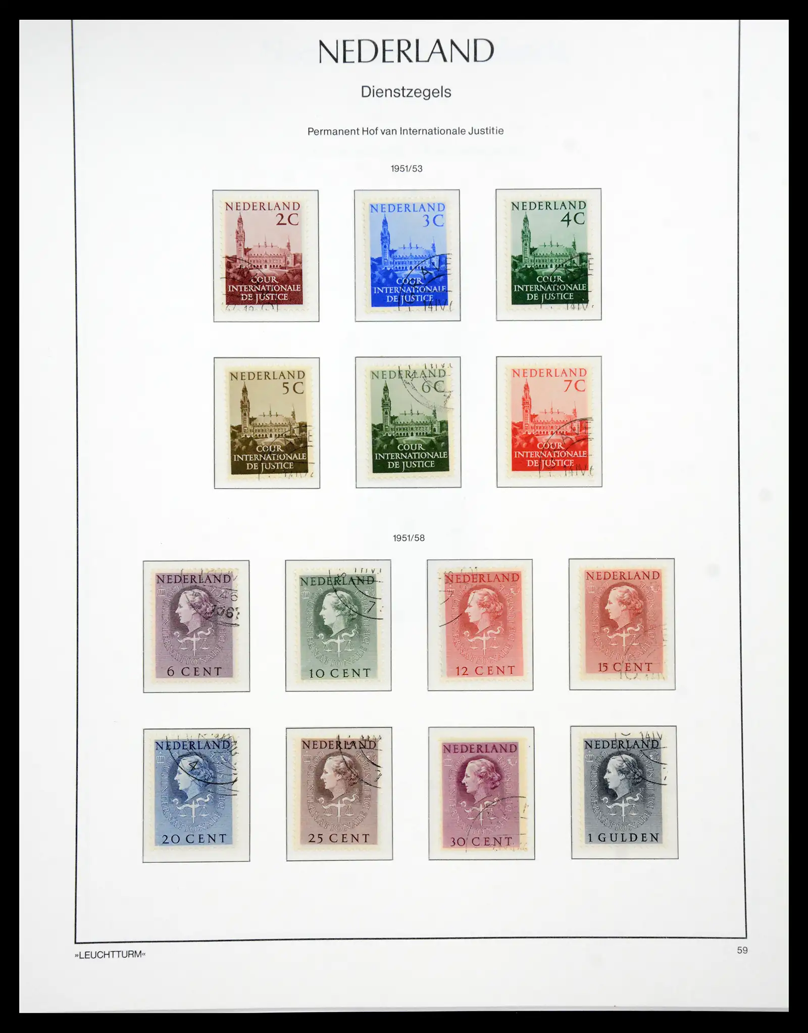 41050 0081 - Postzegelverzameling 41050 Nederland COMPLEET 1852-1959.