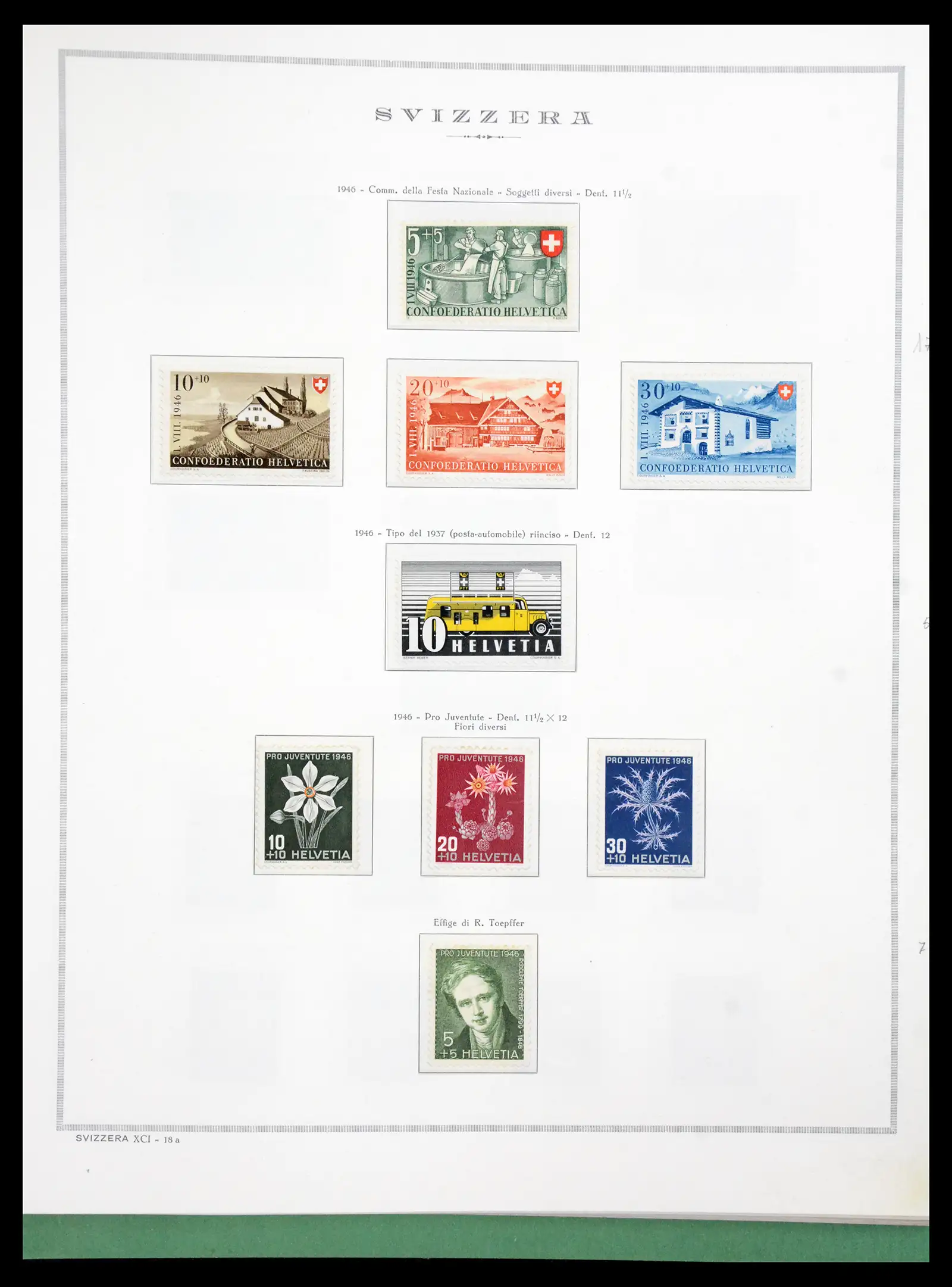41057 0021 - Stamp collection 41057 Switzerland complete 1913-1985.