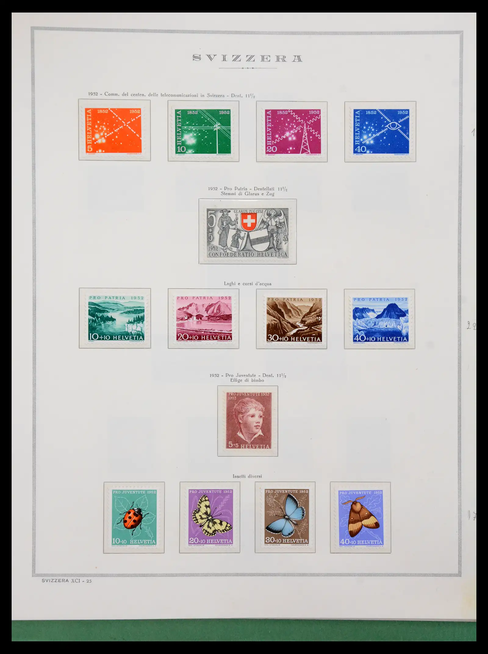 41057 0029 - Stamp collection 41057 Switzerland complete 1913-1985.