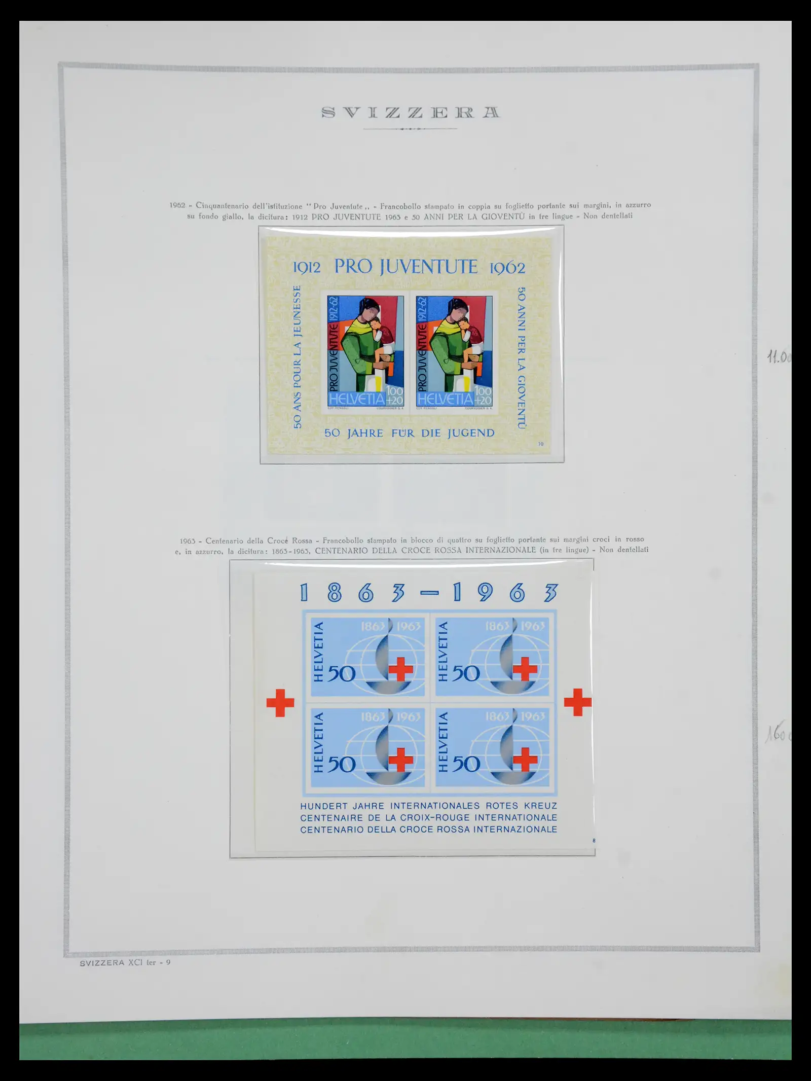 41057 0065 - Stamp collection 41057 Switzerland complete 1913-1985.