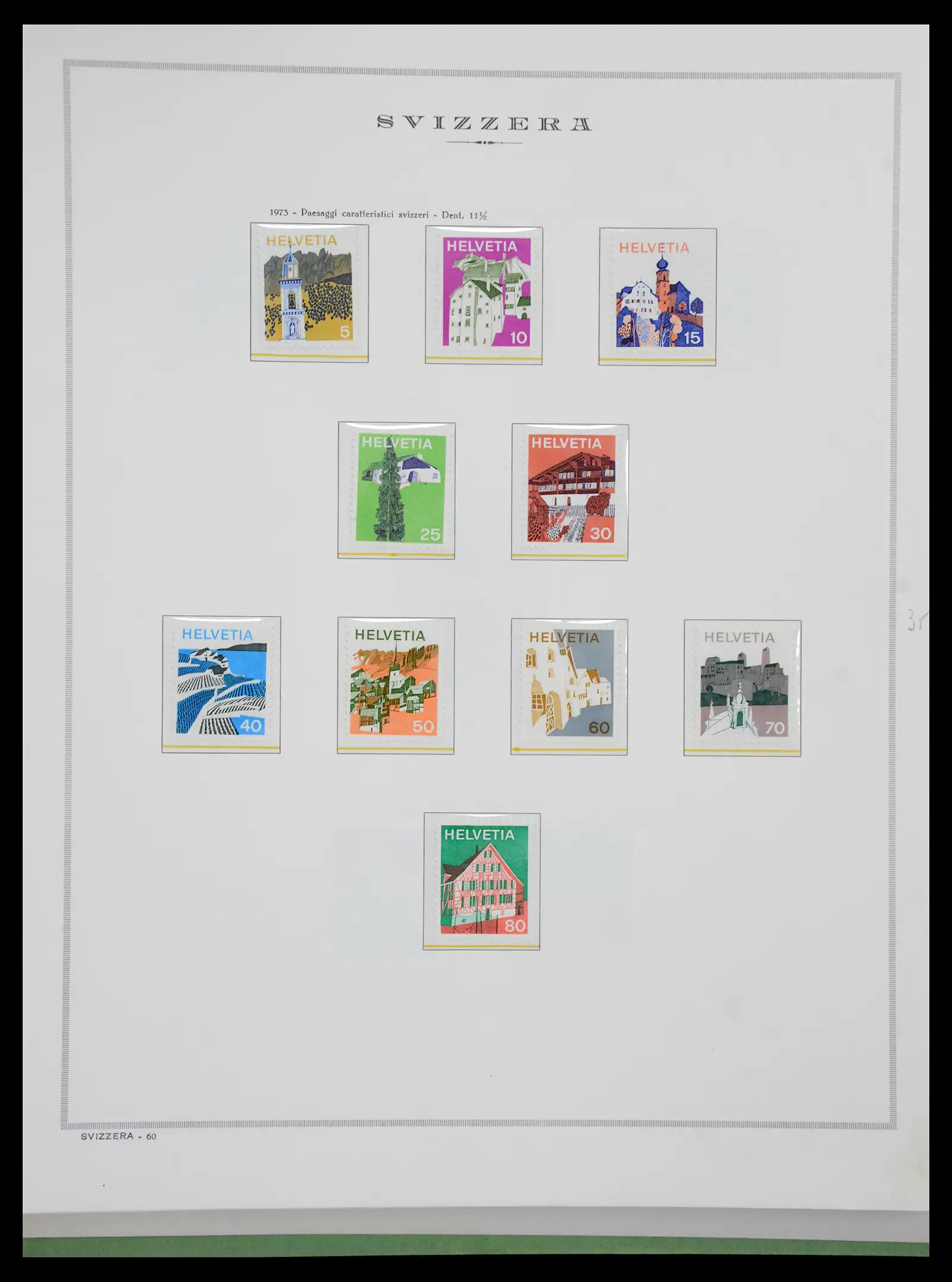 41057 0089 - Stamp collection 41057 Switzerland complete 1913-1985.