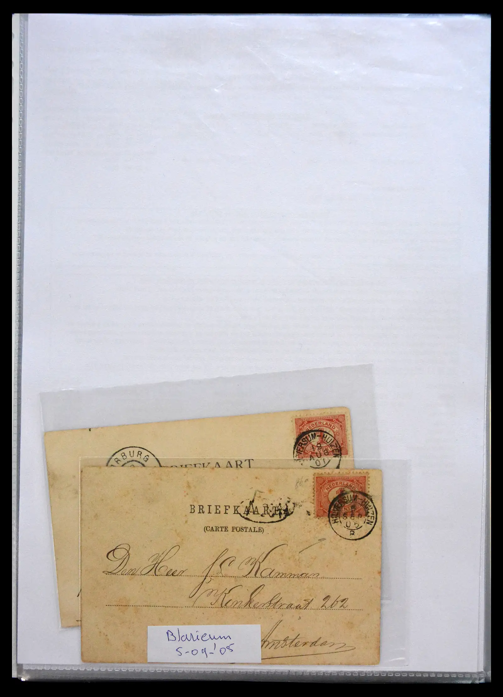 41058 0041 - Stamp collection 41058 Netherlands covers 1800-1900.
