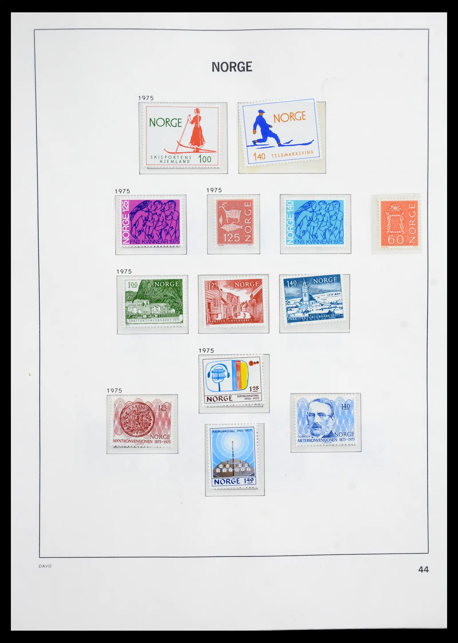41062 0029 - Stamp collection 41062 Norway complete 1950-1009.