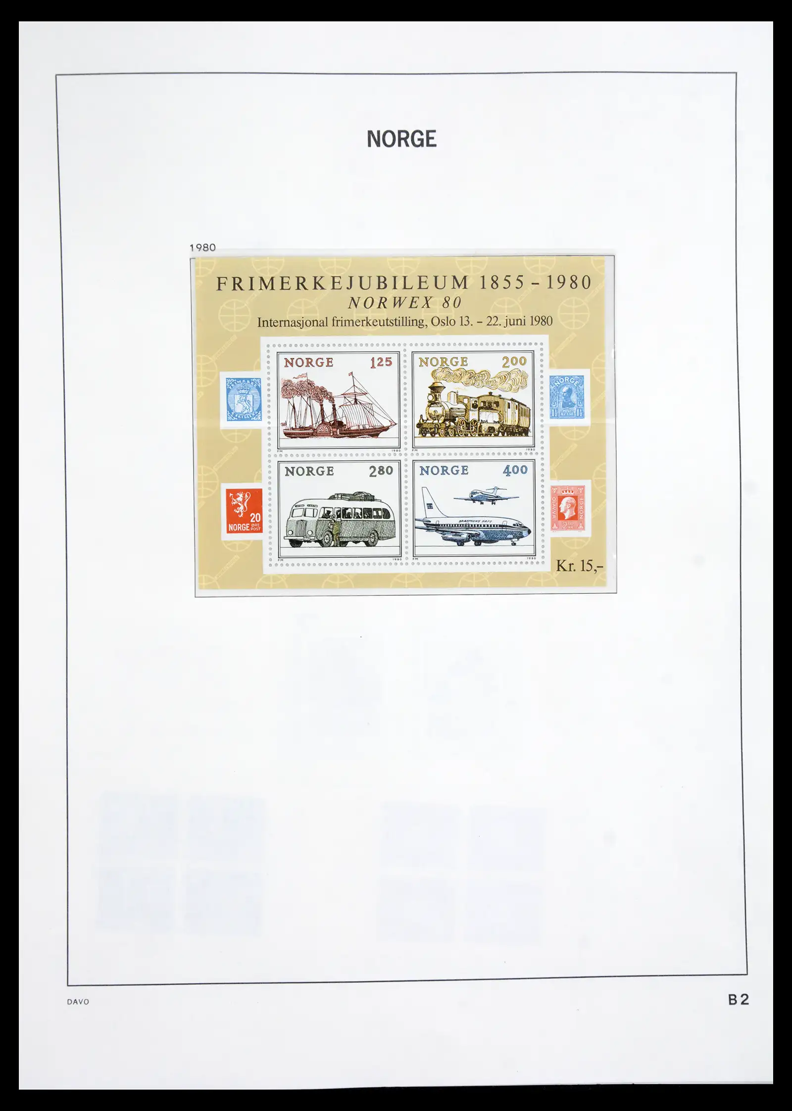 41062 0042 - Stamp collection 41062 Norway complete 1950-1009.