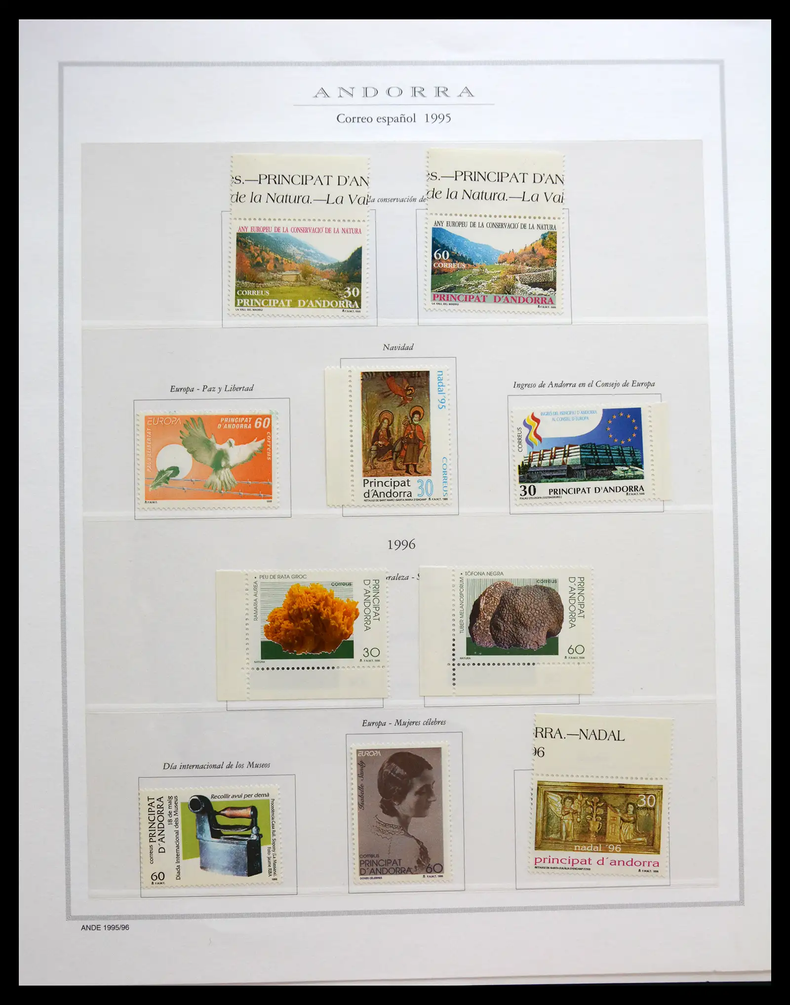 41063 0029 - Stamp collection 41063 Spanish Andorra 1928-1996.