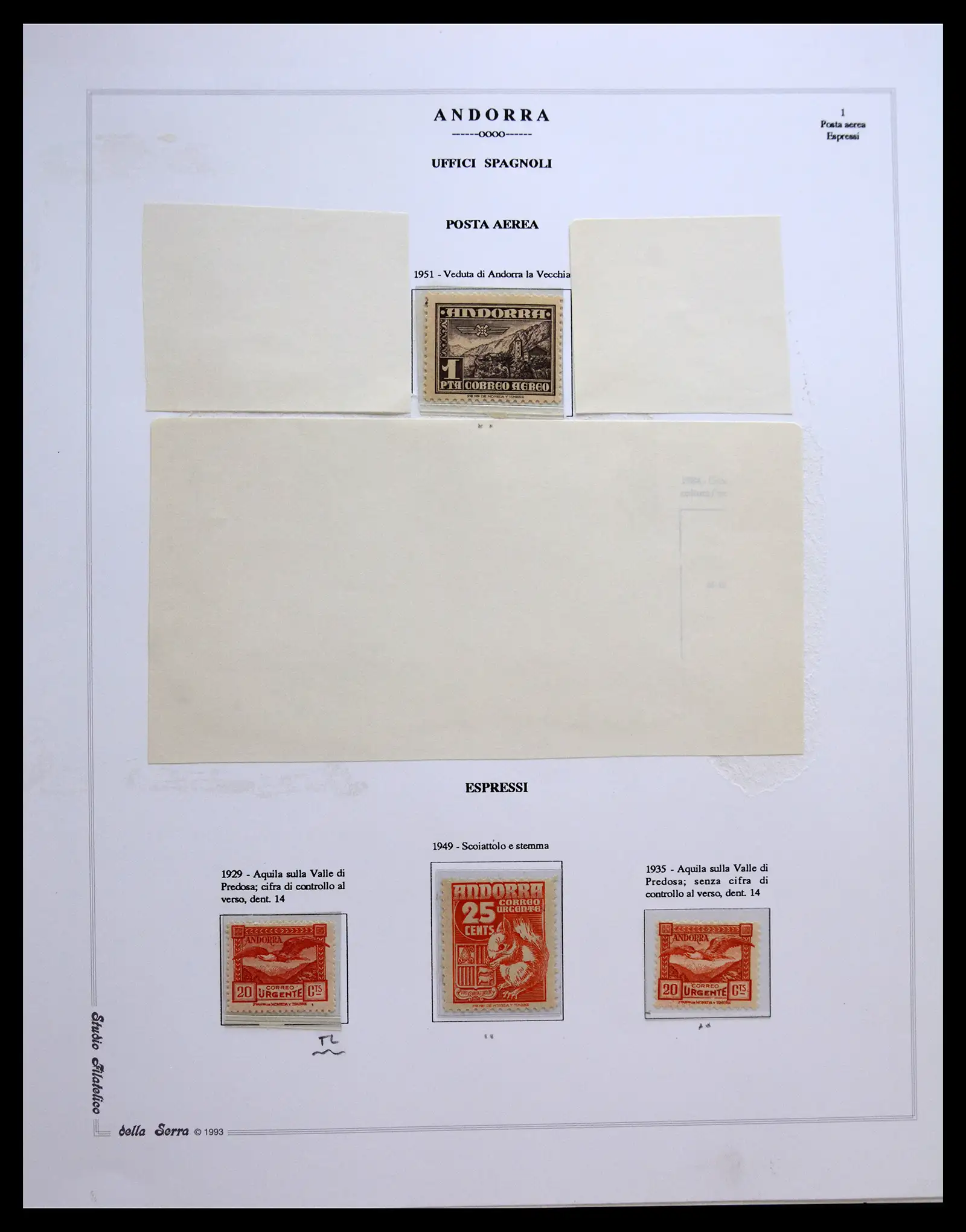 41063 0030 - Stamp collection 41063 Spanish Andorra 1928-1996.