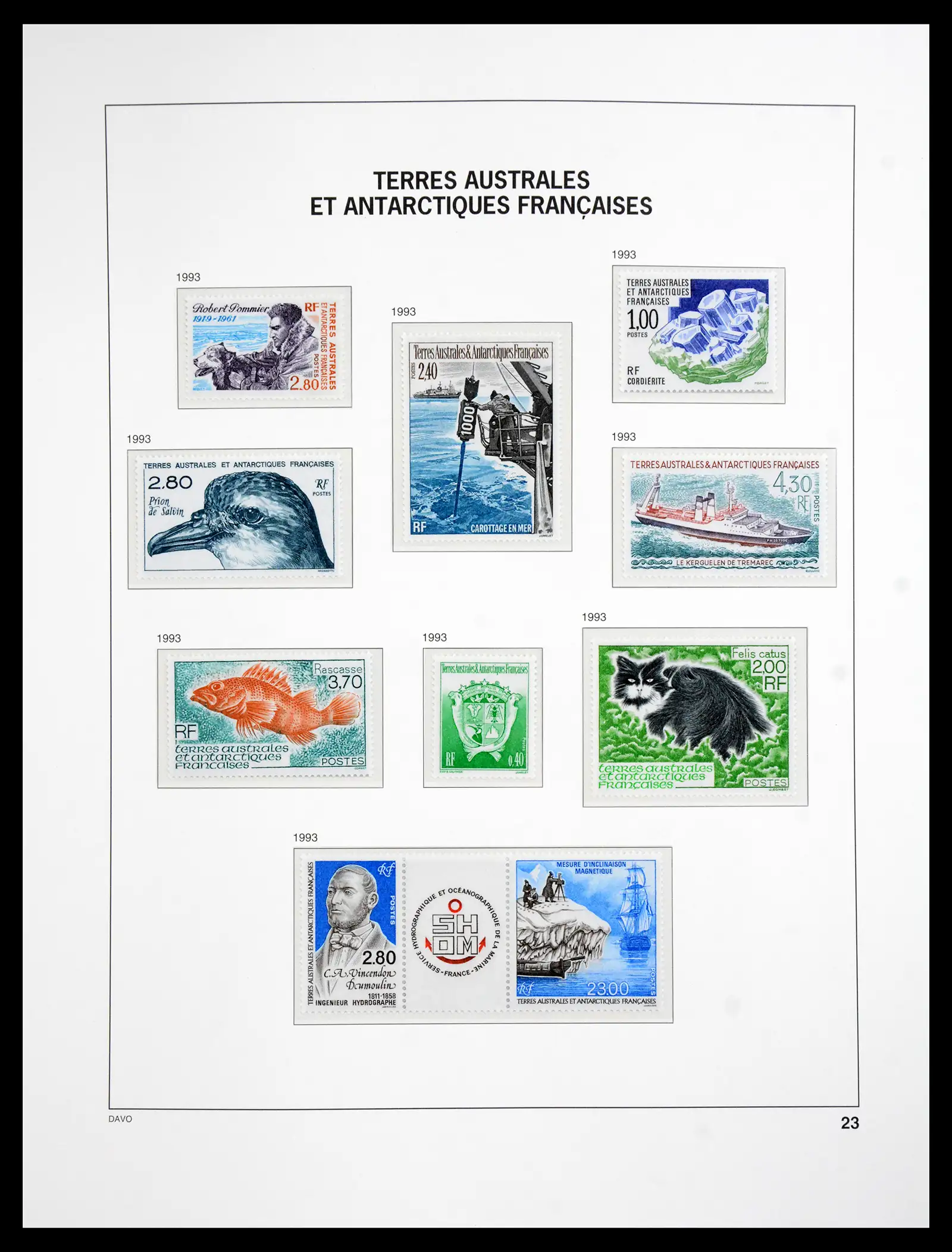 41066 0023 - Postzegelverzameling 41066 TAAF 1948-2010.