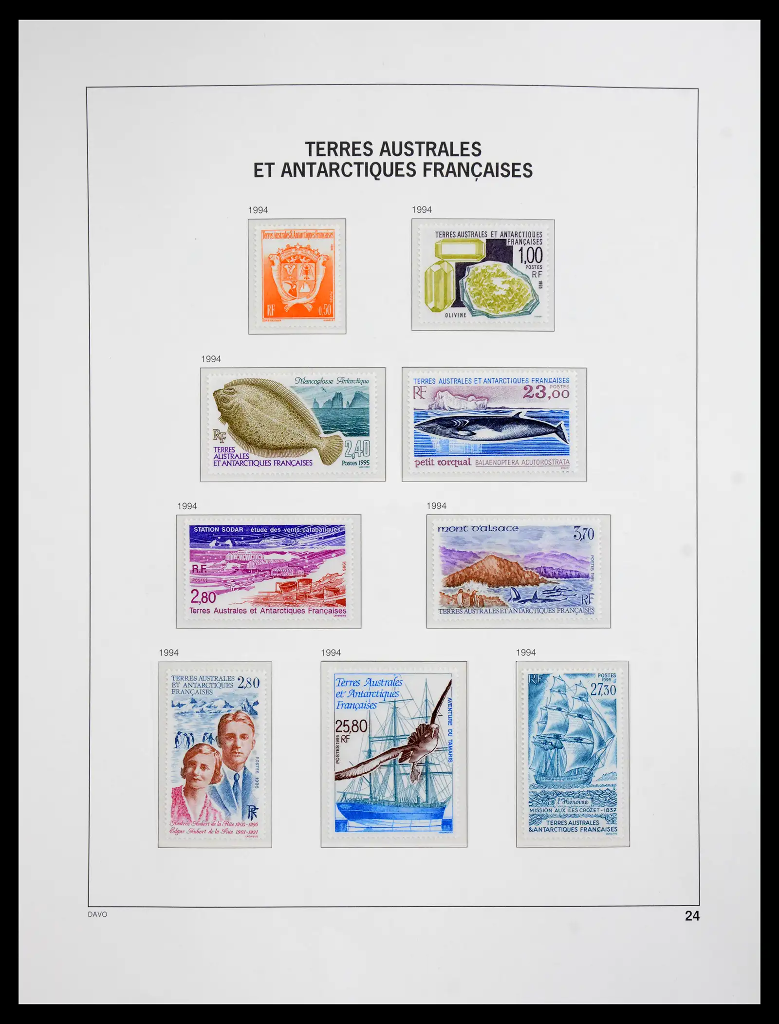 41066 0024 - Postzegelverzameling 41066 TAAF 1948-2010.