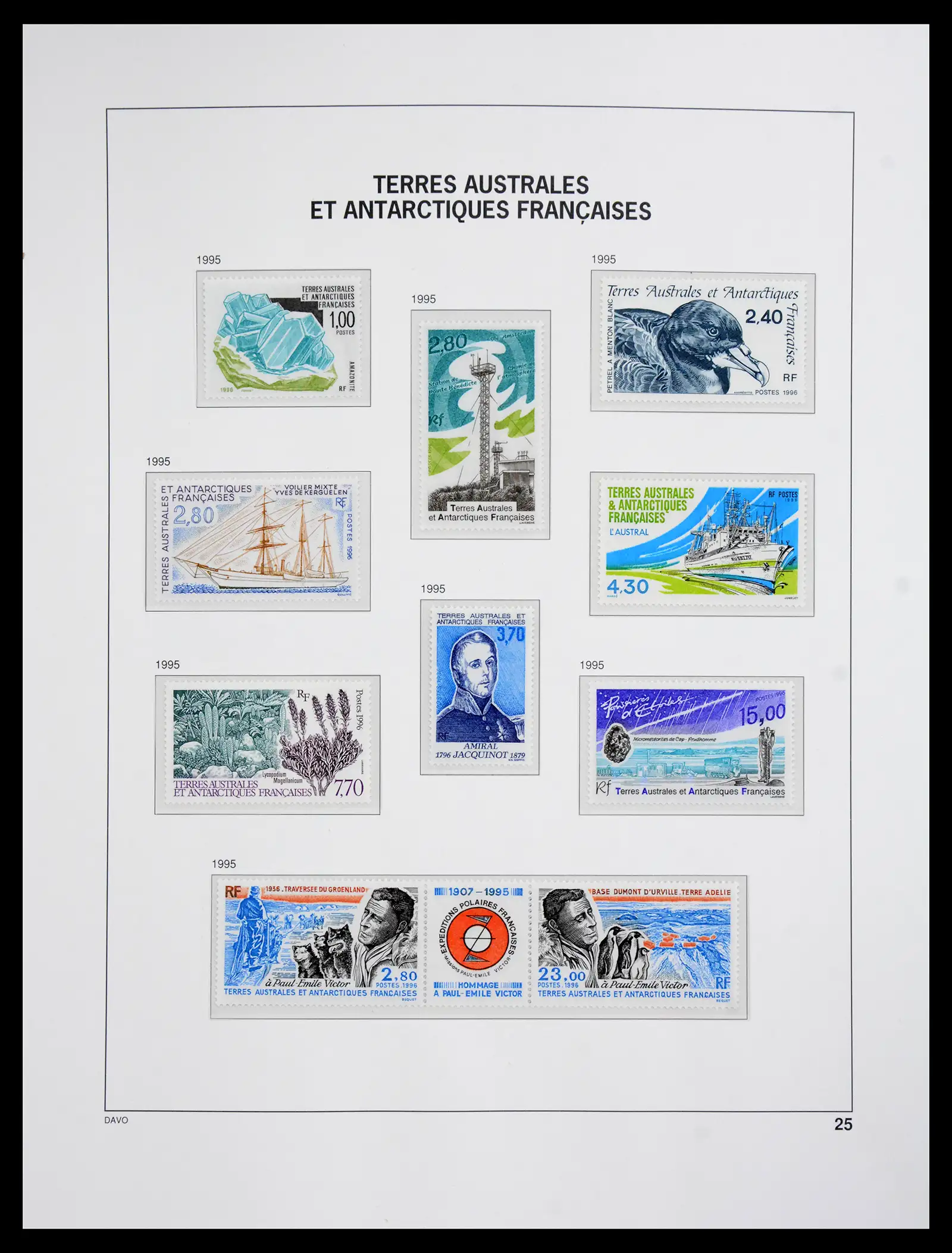 41066 0025 - Postzegelverzameling 41066 TAAF 1948-2010.