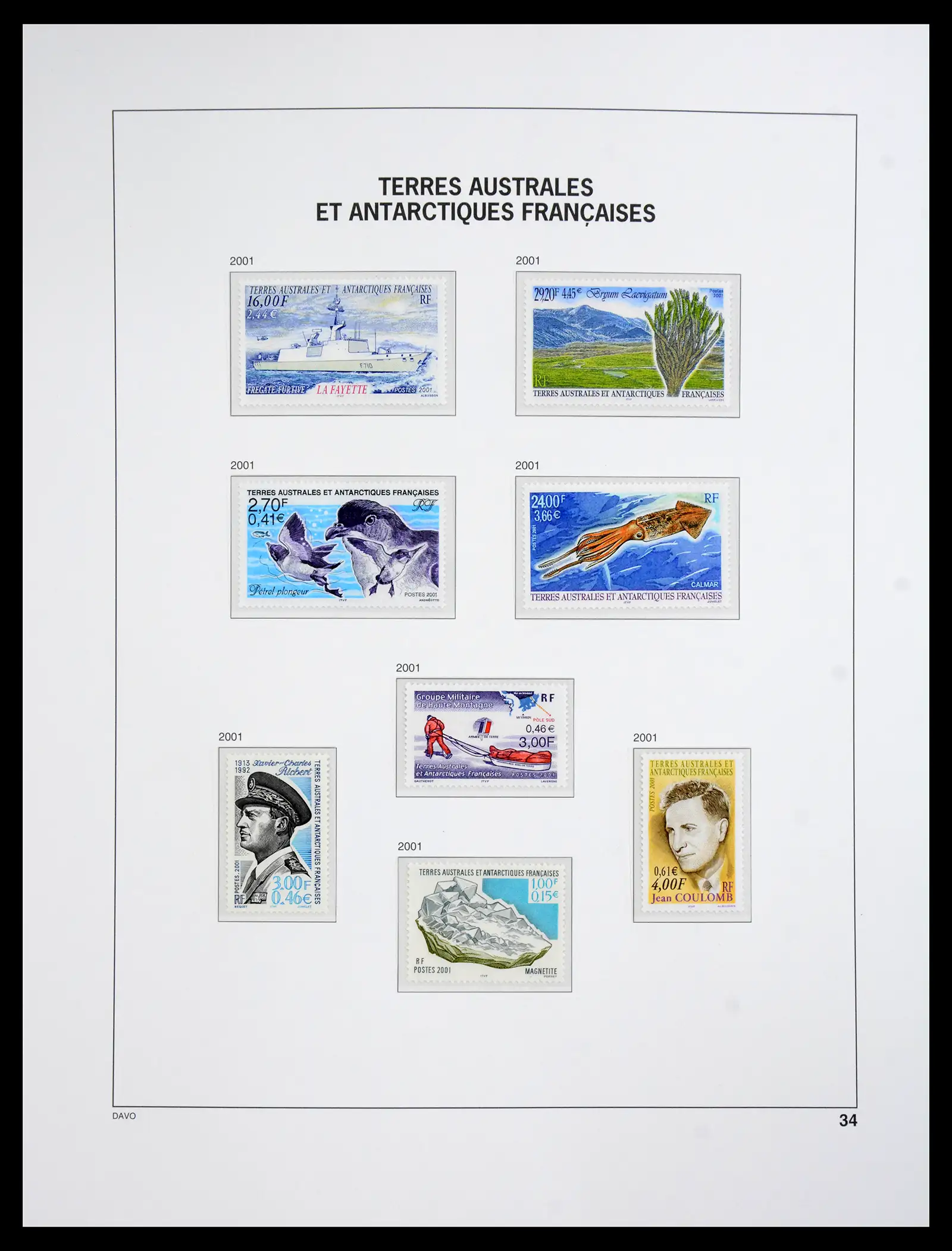 41066 0033 - Postzegelverzameling 41066 TAAF 1948-2010.