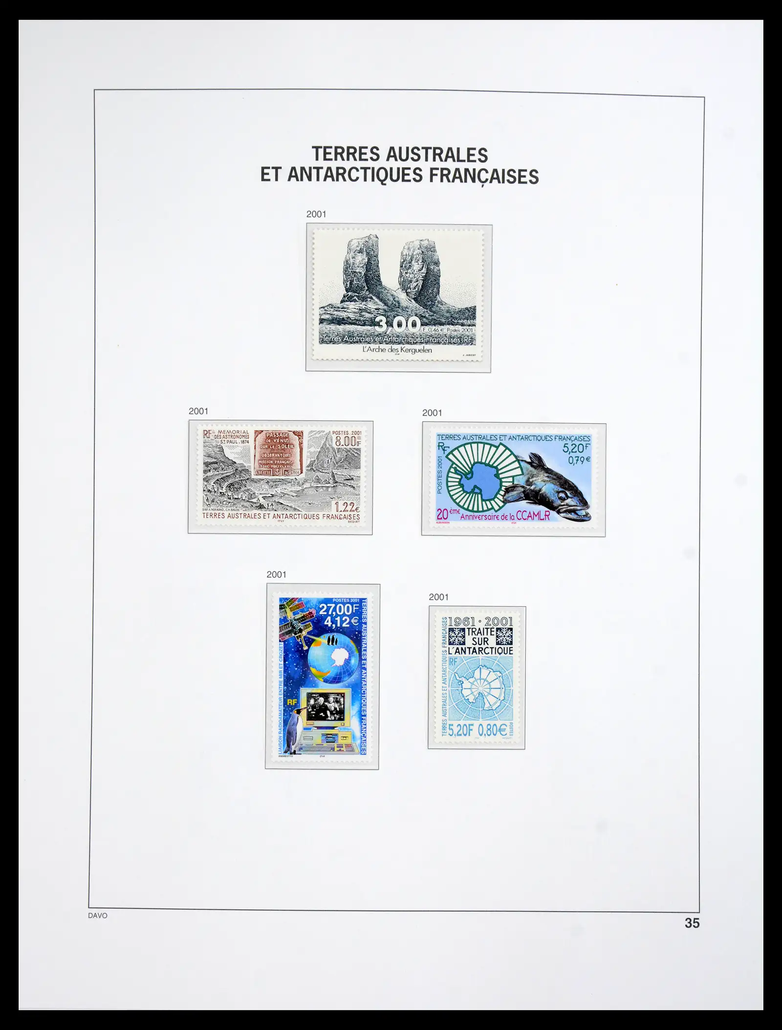 41066 0034 - Postzegelverzameling 41066 TAAF 1948-2010.