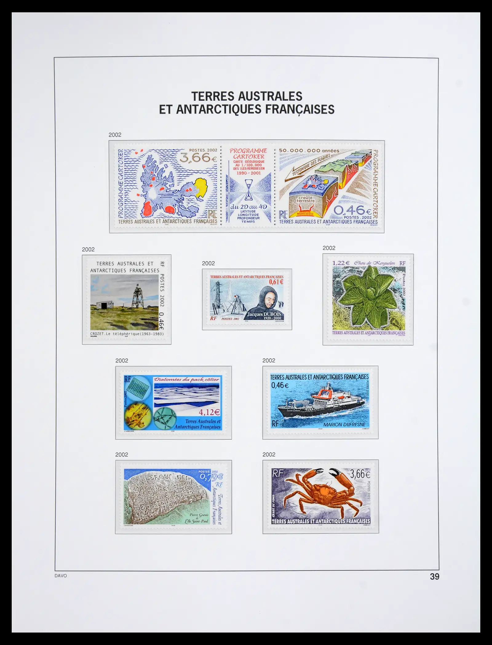 41066 0036 - Postzegelverzameling 41066 TAAF 1948-2010.