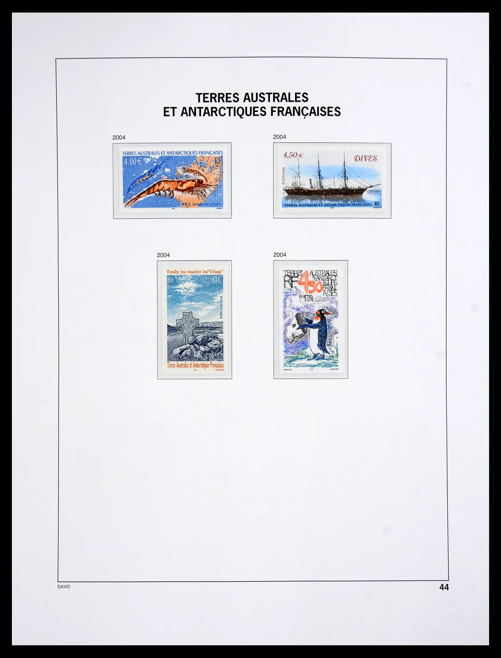 41066 0040 - Postzegelverzameling 41066 TAAF 1948-2010.