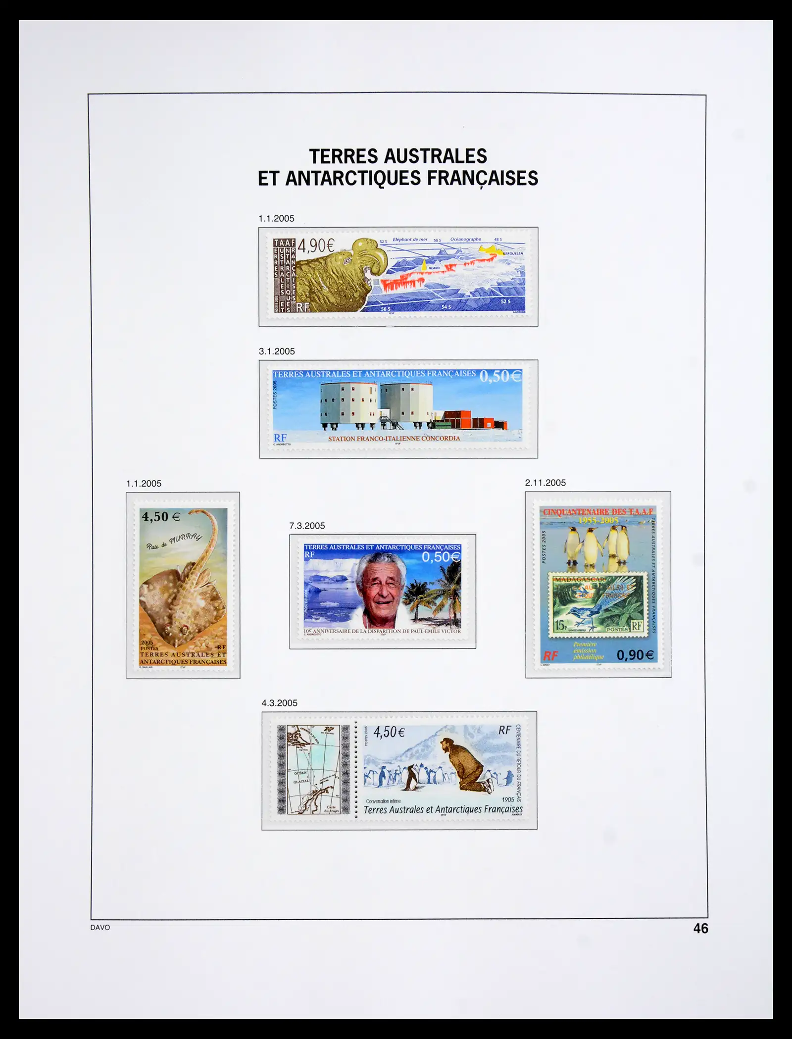 41066 0042 - Postzegelverzameling 41066 TAAF 1948-2010.