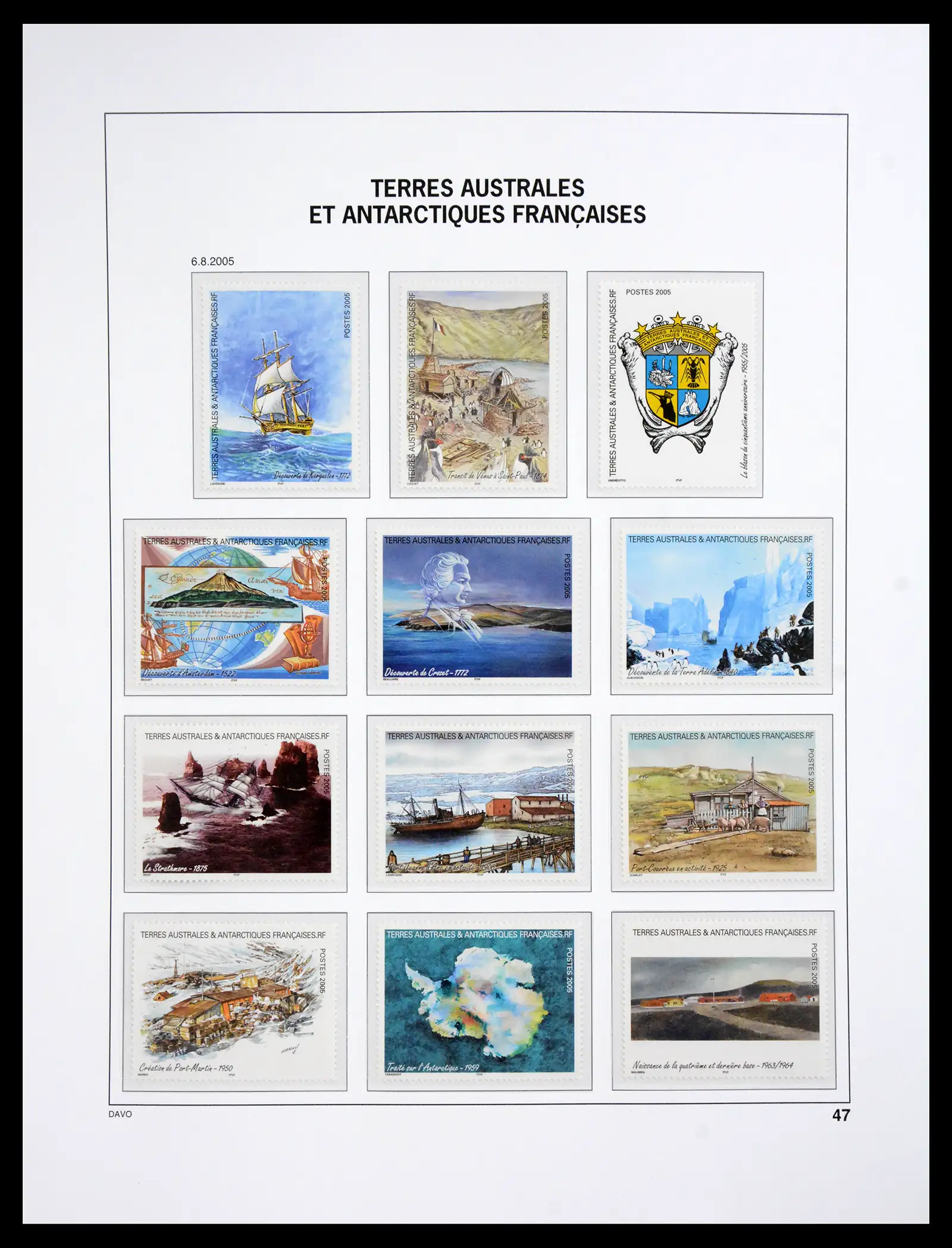 41066 0043 - Postzegelverzameling 41066 TAAF 1948-2010.