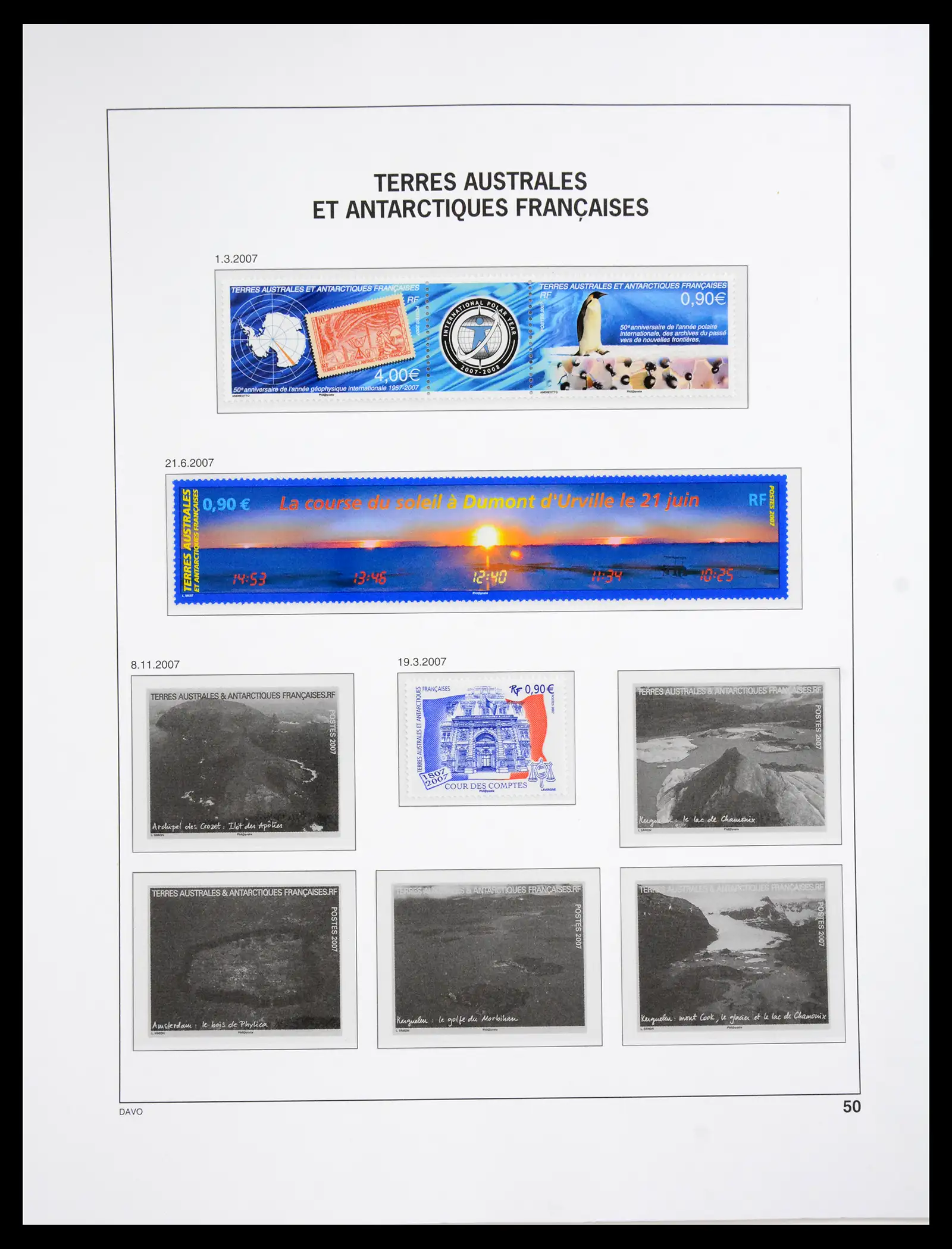 41066 0046 - Postzegelverzameling 41066 TAAF 1948-2010.