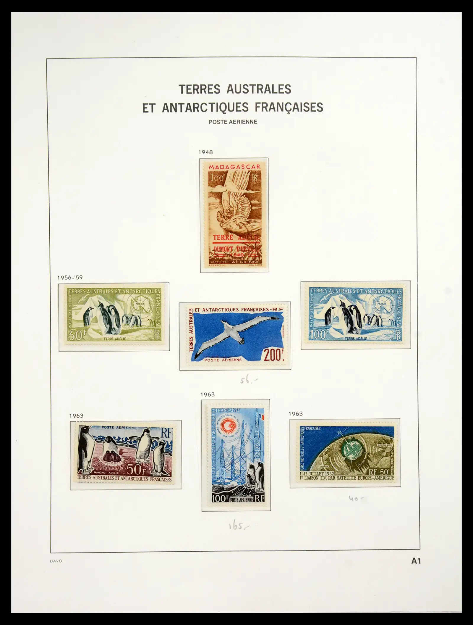 41066 0049 - Postzegelverzameling 41066 TAAF 1948-2010.