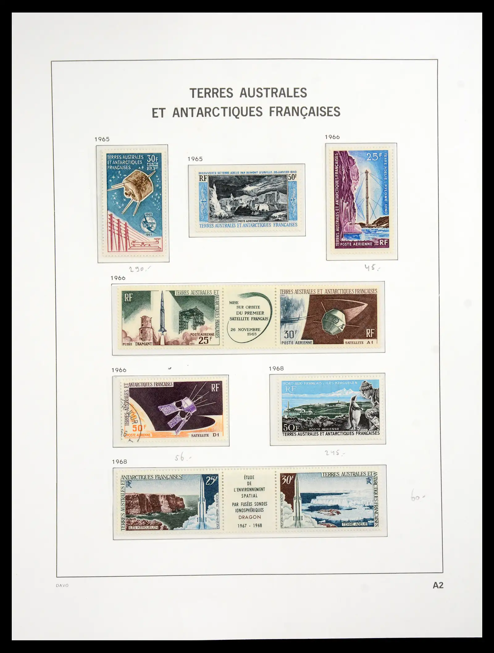 41066 0050 - Postzegelverzameling 41066 TAAF 1948-2010.