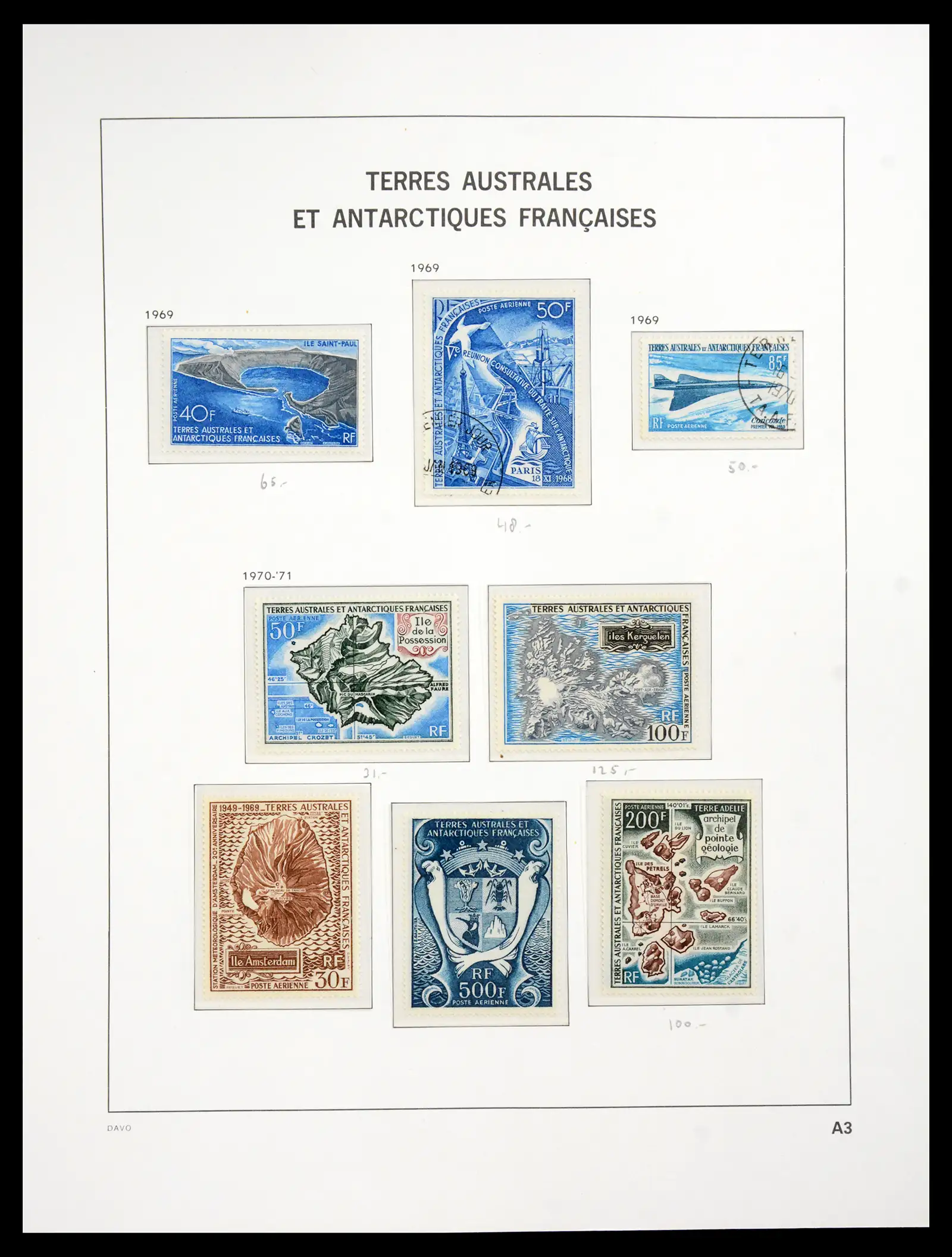 41066 0051 - Postzegelverzameling 41066 TAAF 1948-2010.
