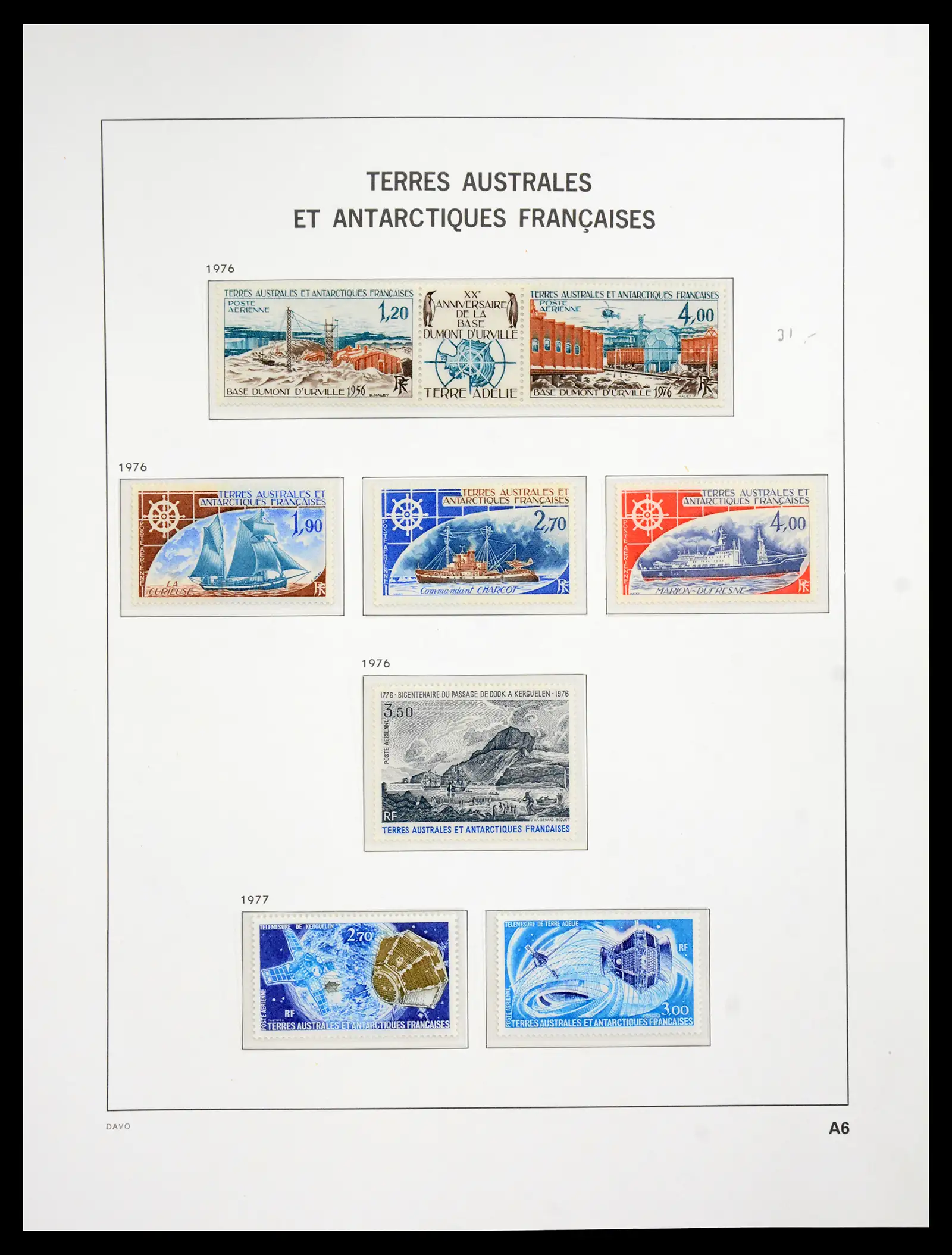 41066 0054 - Postzegelverzameling 41066 TAAF 1948-2010.