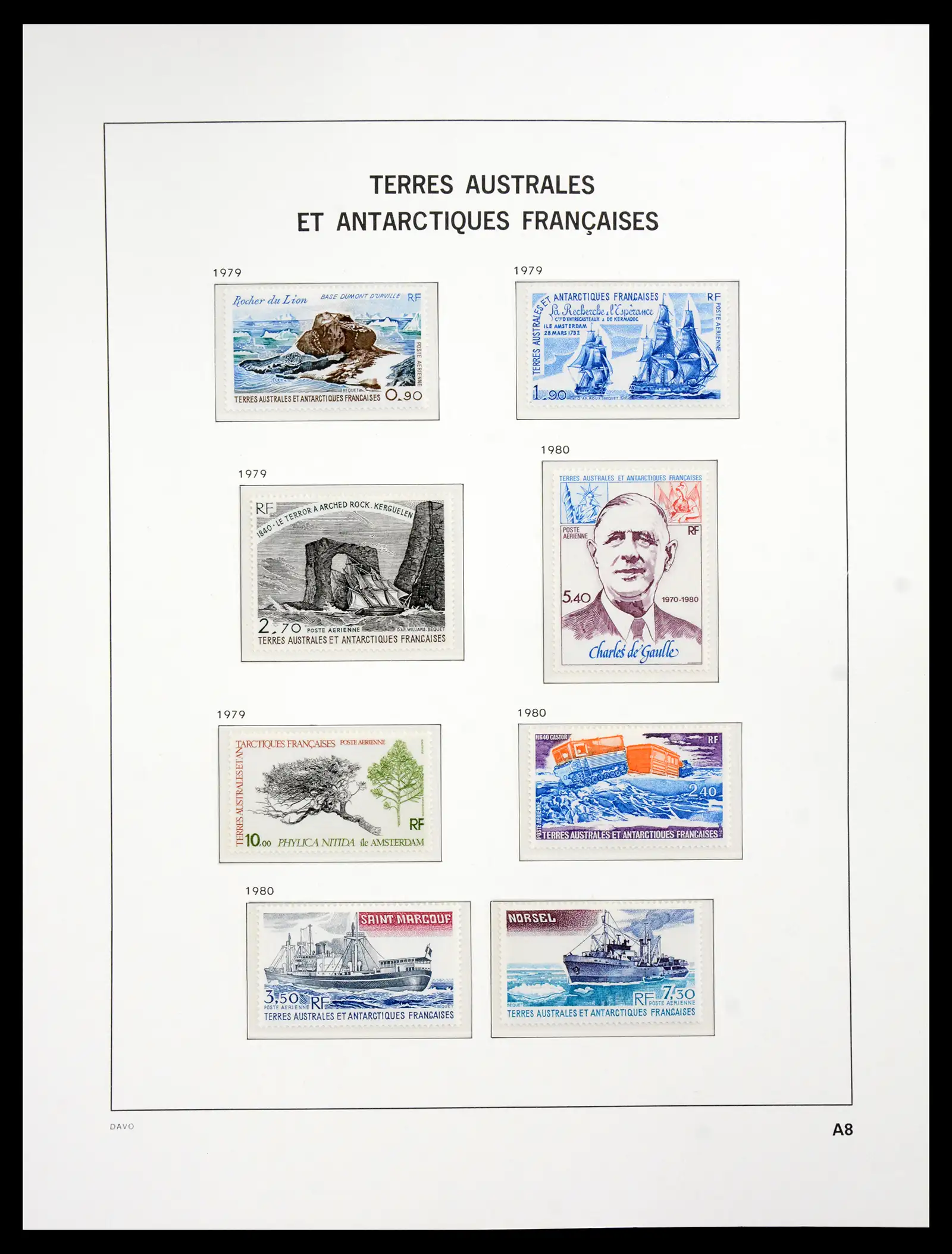 41066 0056 - Postzegelverzameling 41066 TAAF 1948-2010.