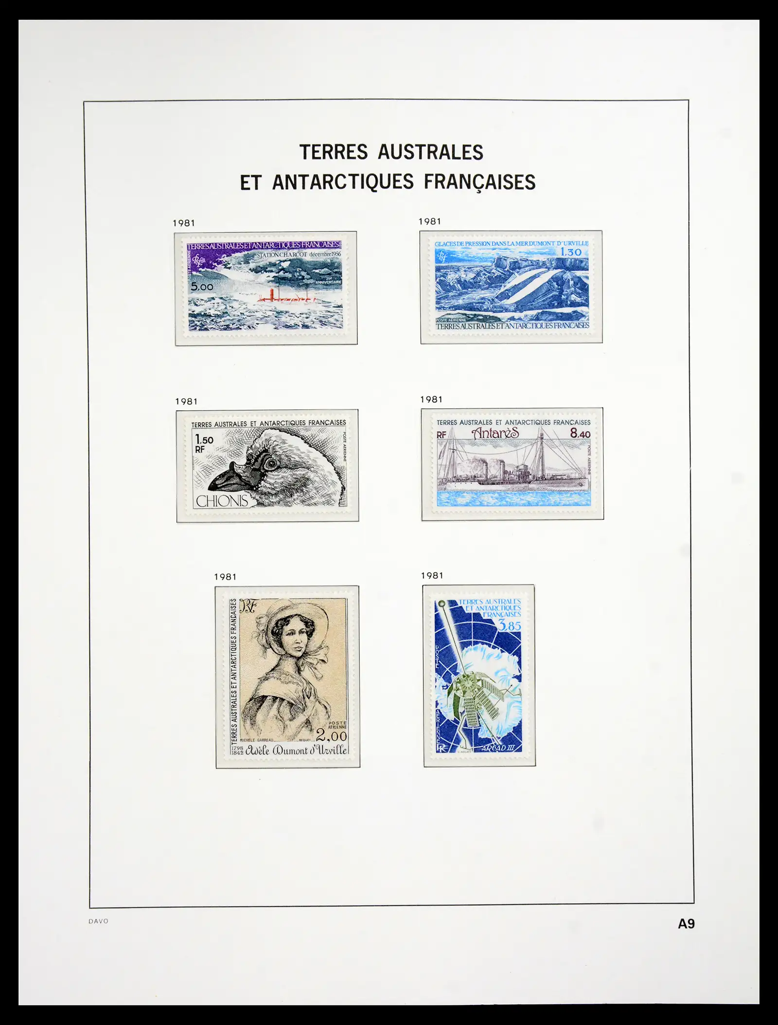 41066 0057 - Postzegelverzameling 41066 TAAF 1948-2010.