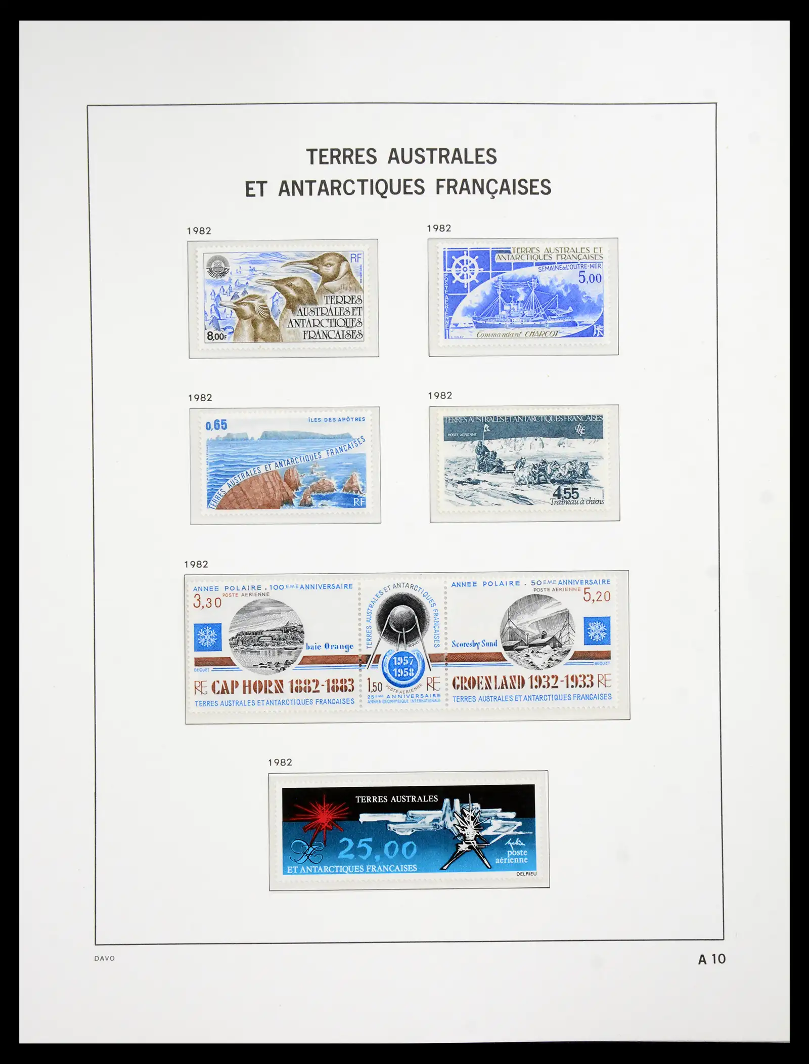 41066 0058 - Postzegelverzameling 41066 TAAF 1948-2010.