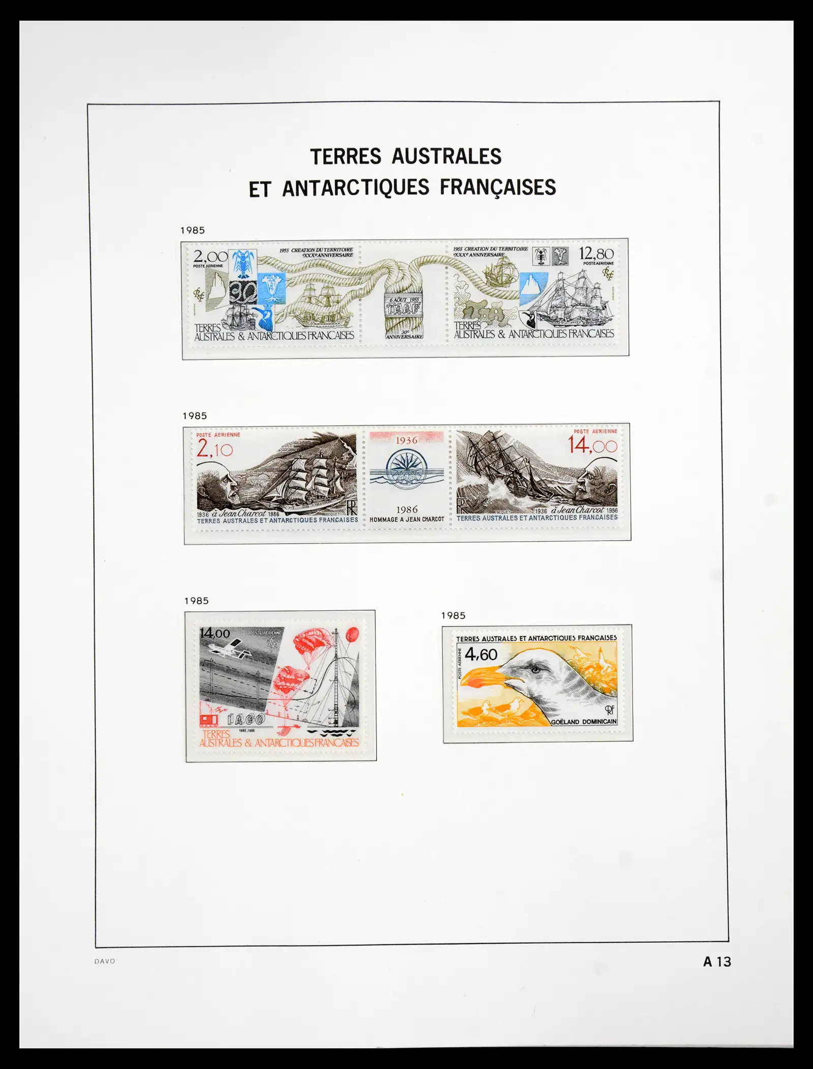 41066 0061 - Postzegelverzameling 41066 TAAF 1948-2010.