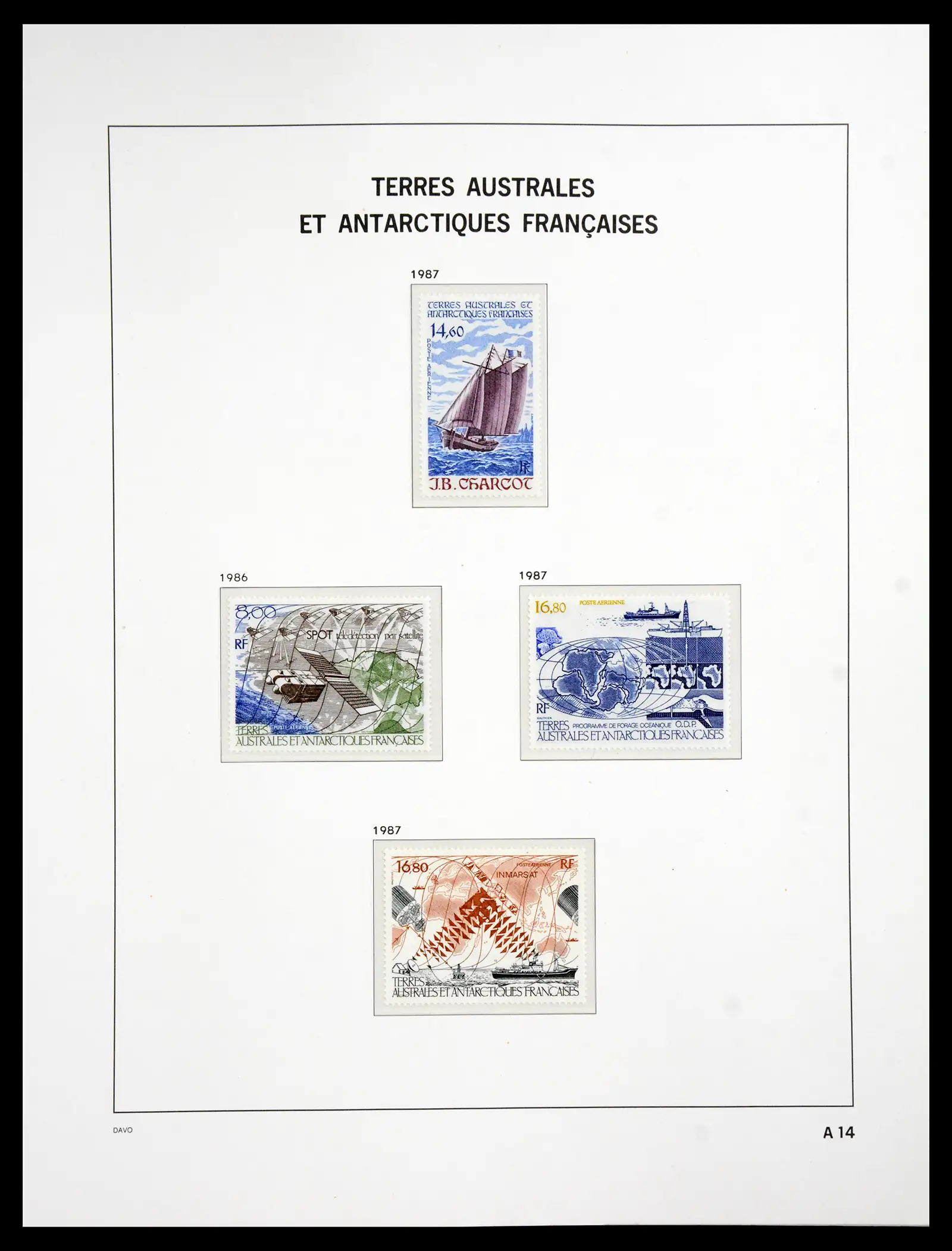 41066 0062 - Postzegelverzameling 41066 TAAF 1948-2010.
