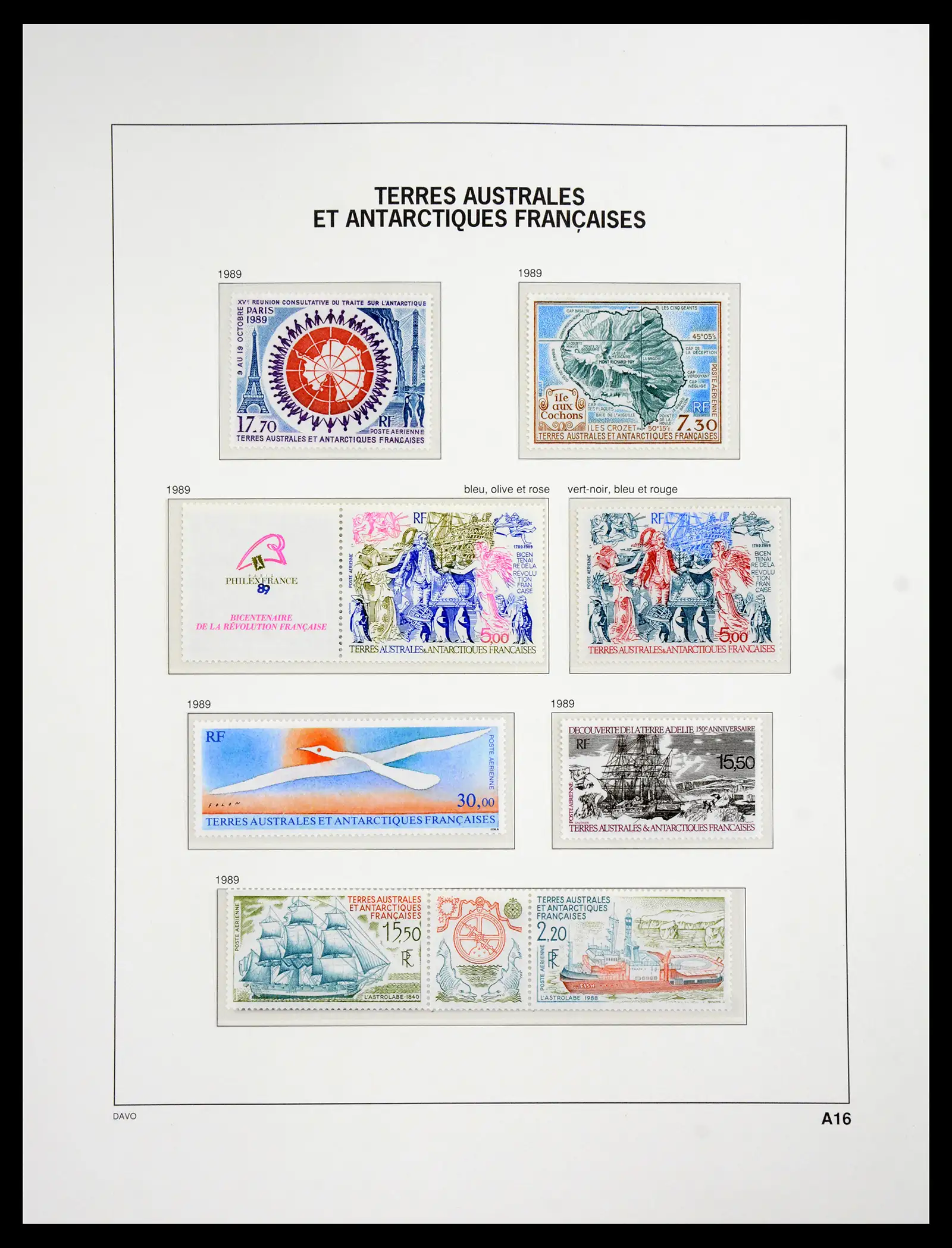 41066 0064 - Postzegelverzameling 41066 TAAF 1948-2010.